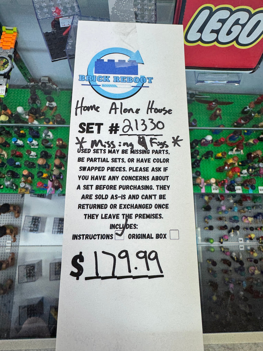 21330 Home Alone House *MISSING 4 Figs* - Used