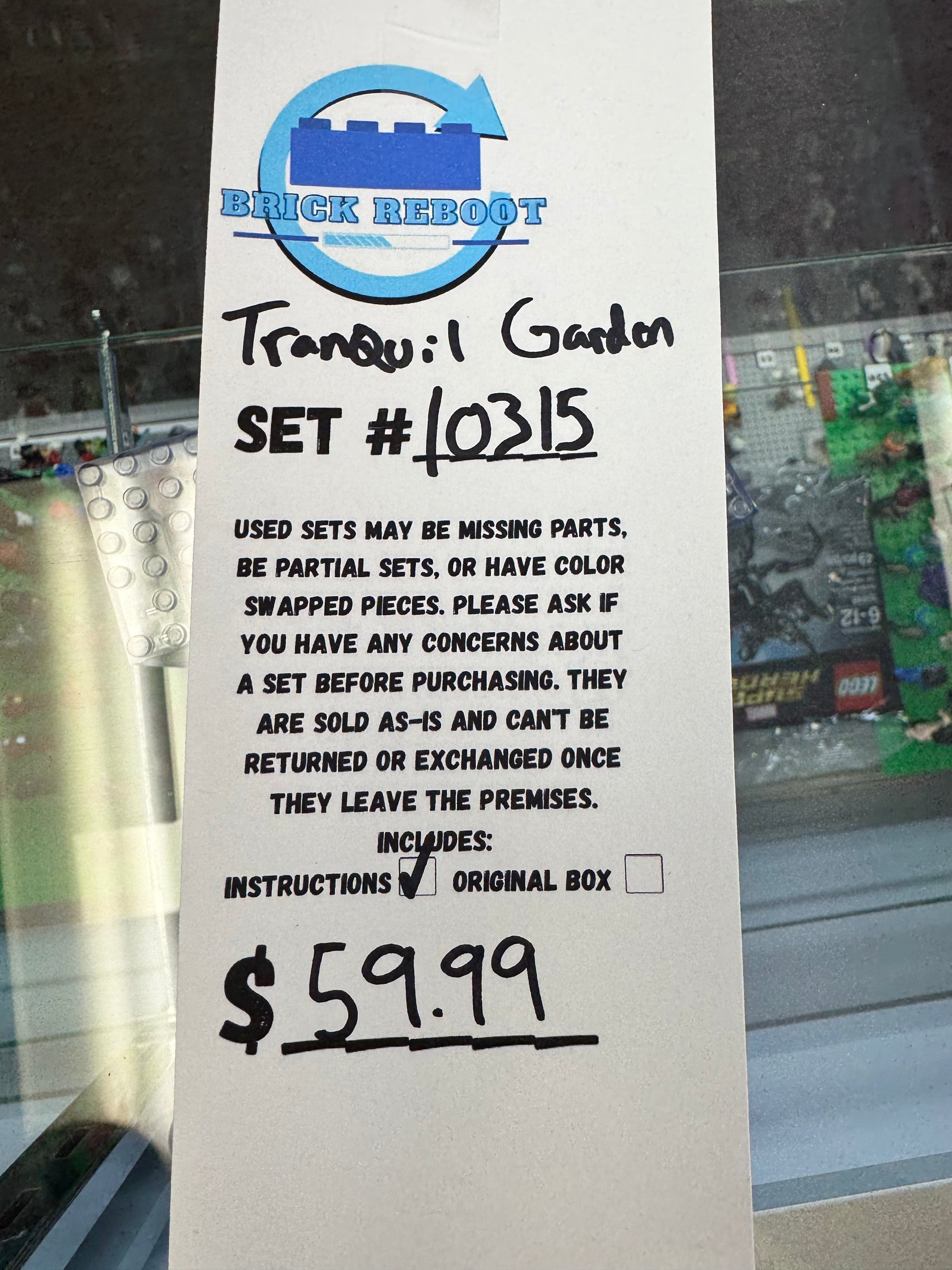 10315 Tranquil Garden - Used