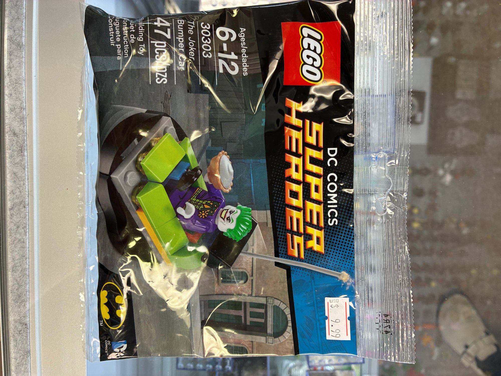 30303 DC Comics Super Heroes: The Joker Bumper Car Polybag - Sealed
