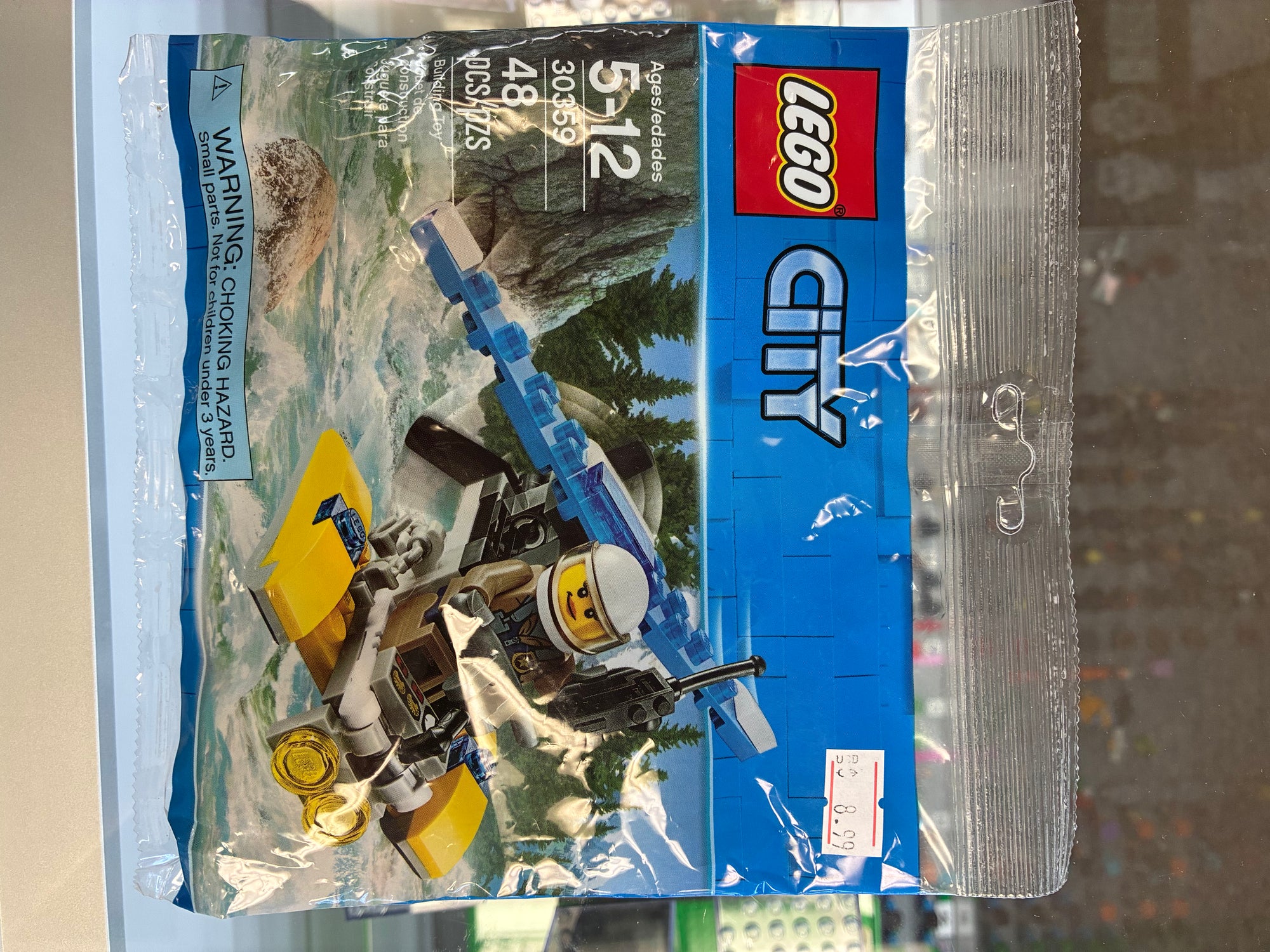 30359 City: Mountain Police Seaplane Polybag - Sealed