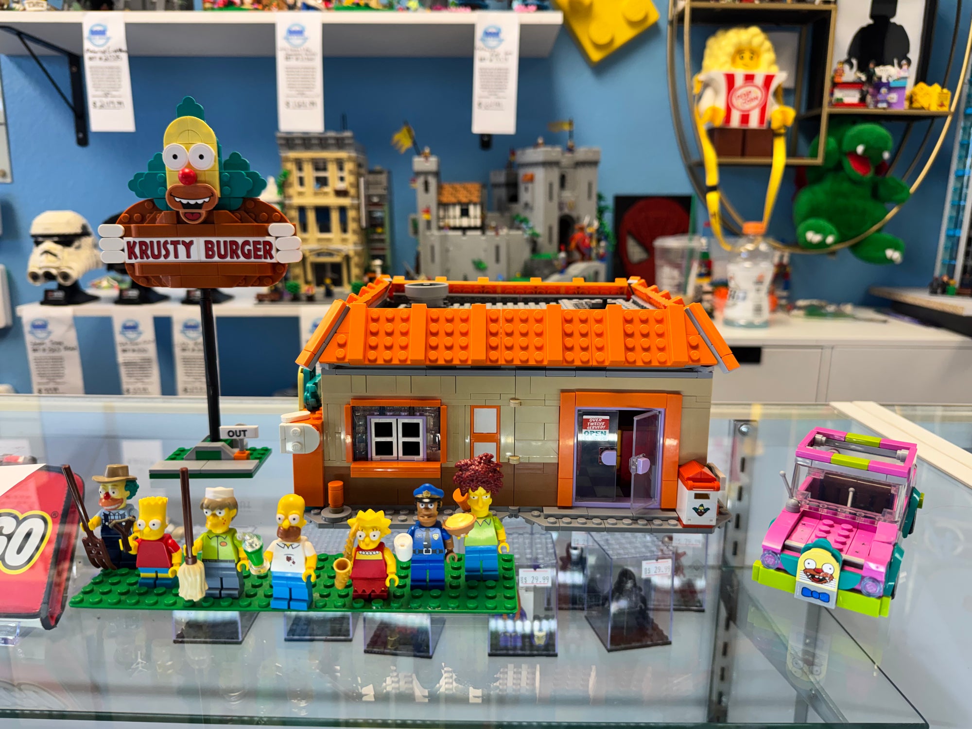 10352 Simpsons Krusty Burger - Used