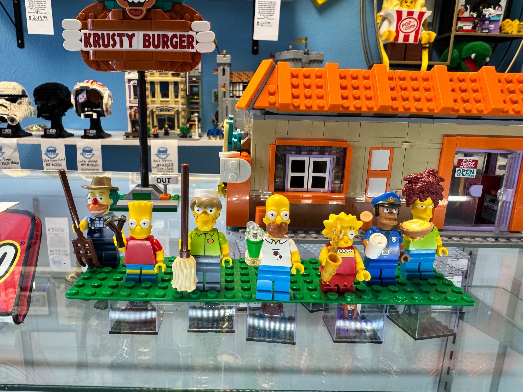 10352 Simpsons Krusty Burger - Used