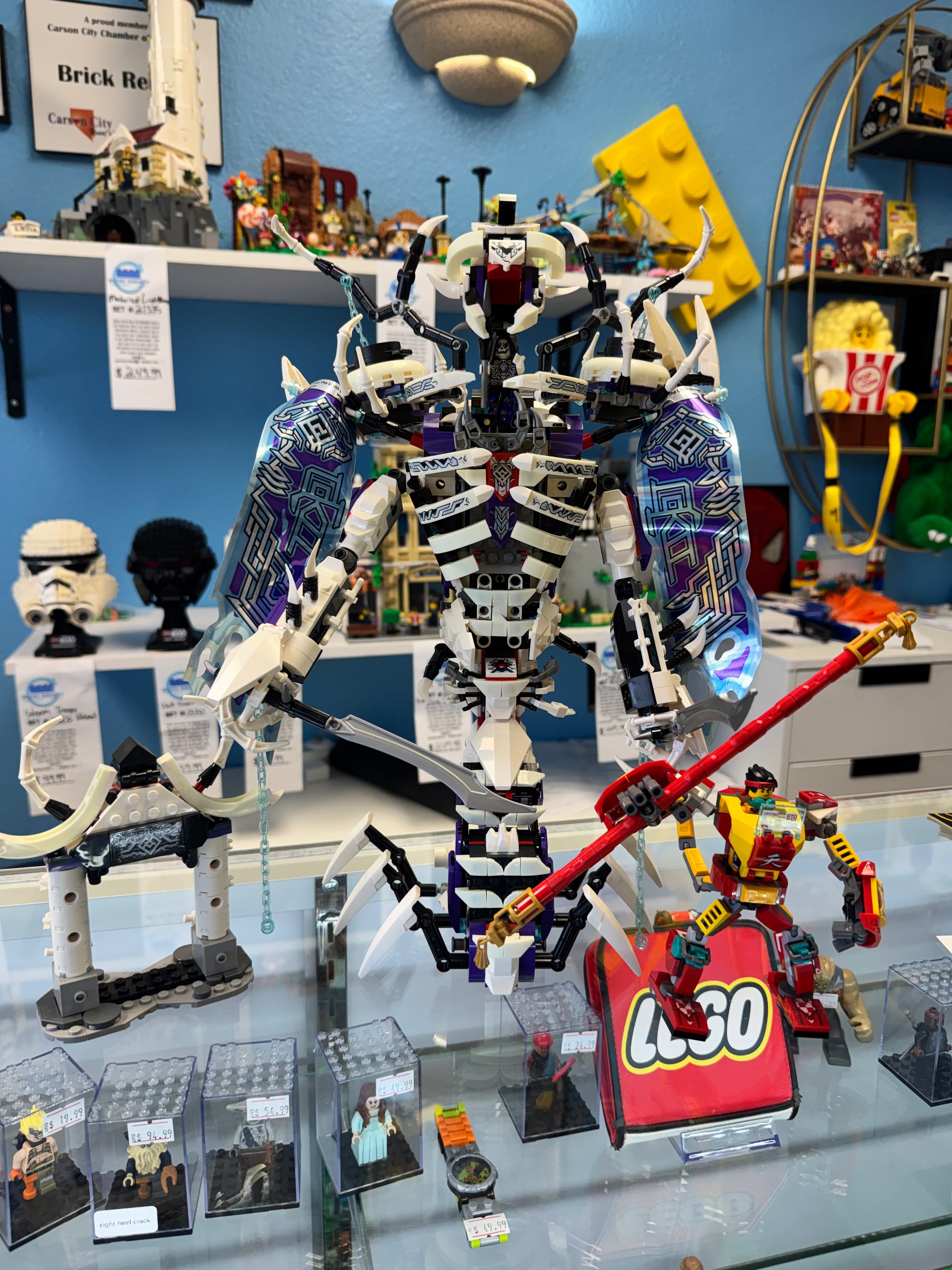 80028 The Bone Demon * MISSING 2 FIGS* - Used