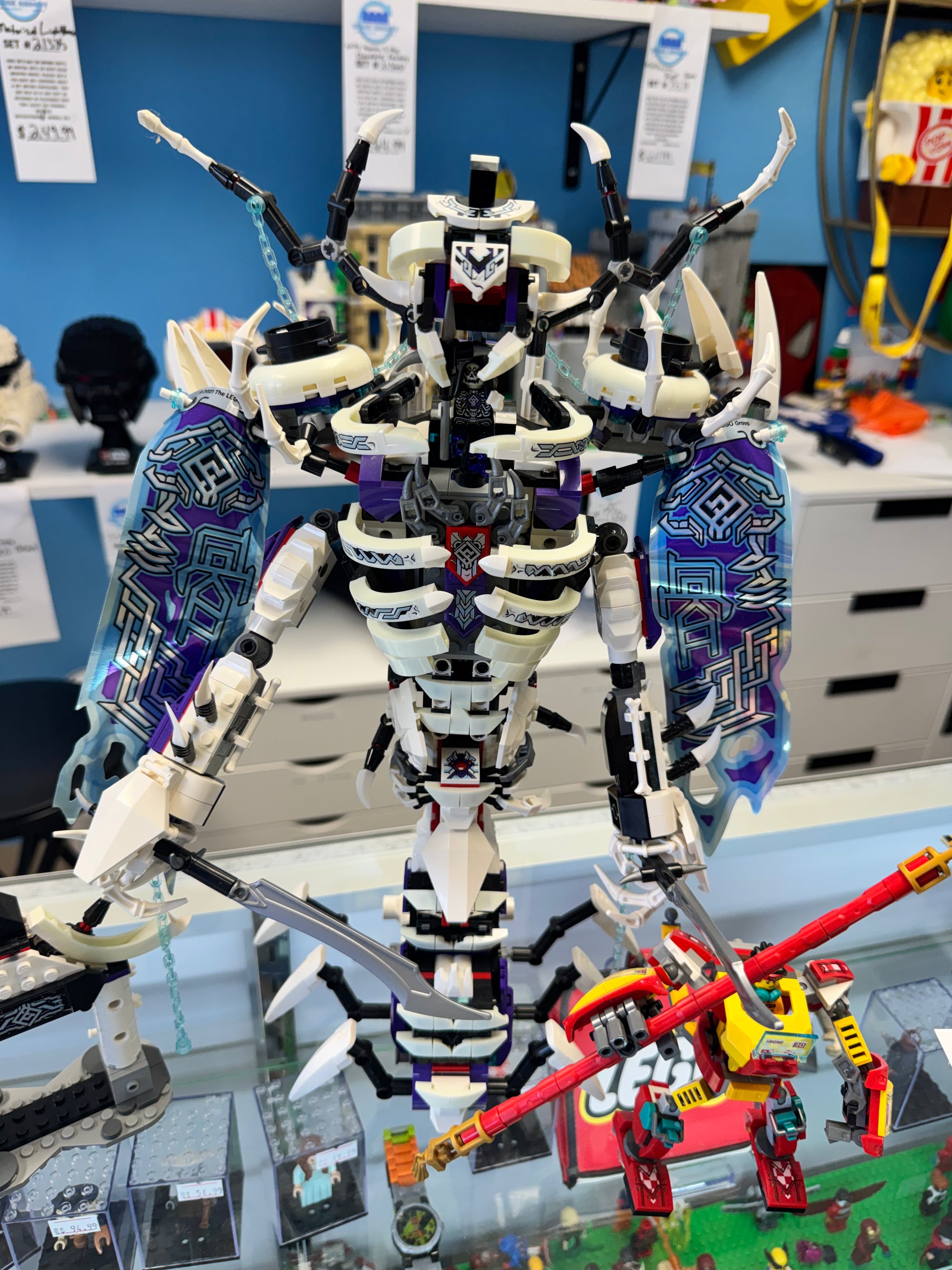 80028 The Bone Demon * MISSING 2 FIGS* - Used