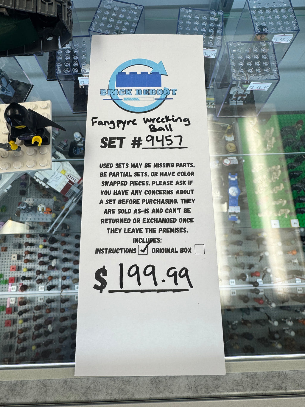 9457 Fangpyre Wrecking Ball - Used