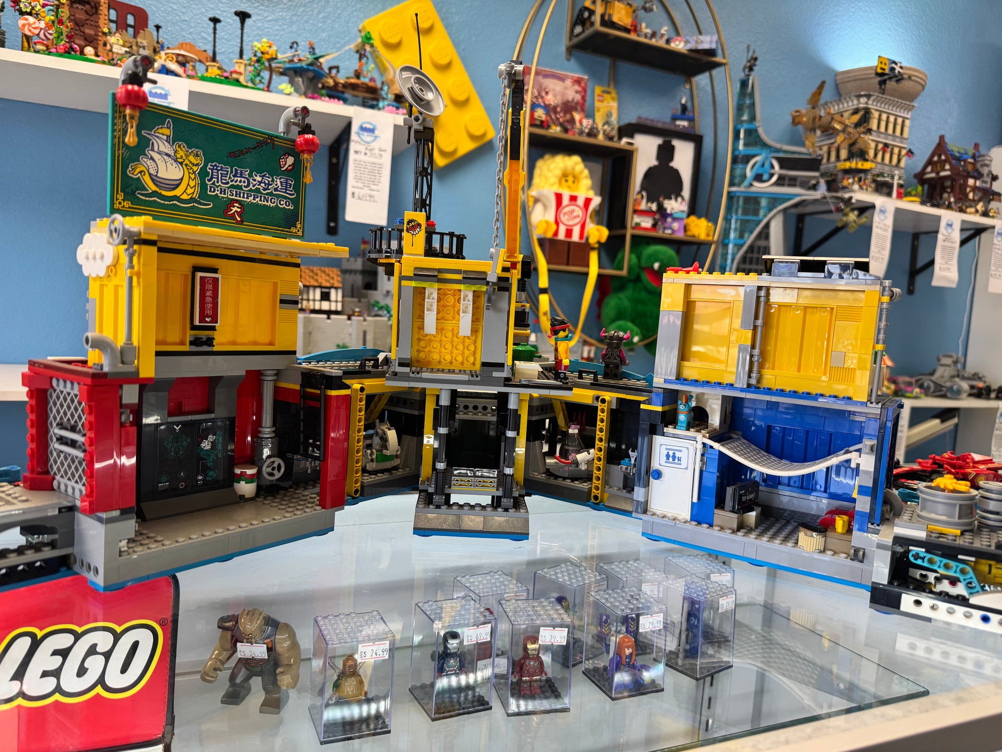 80013 Monkie Kid’s Team Secret HQ *MISSING 4 Figs* - Used