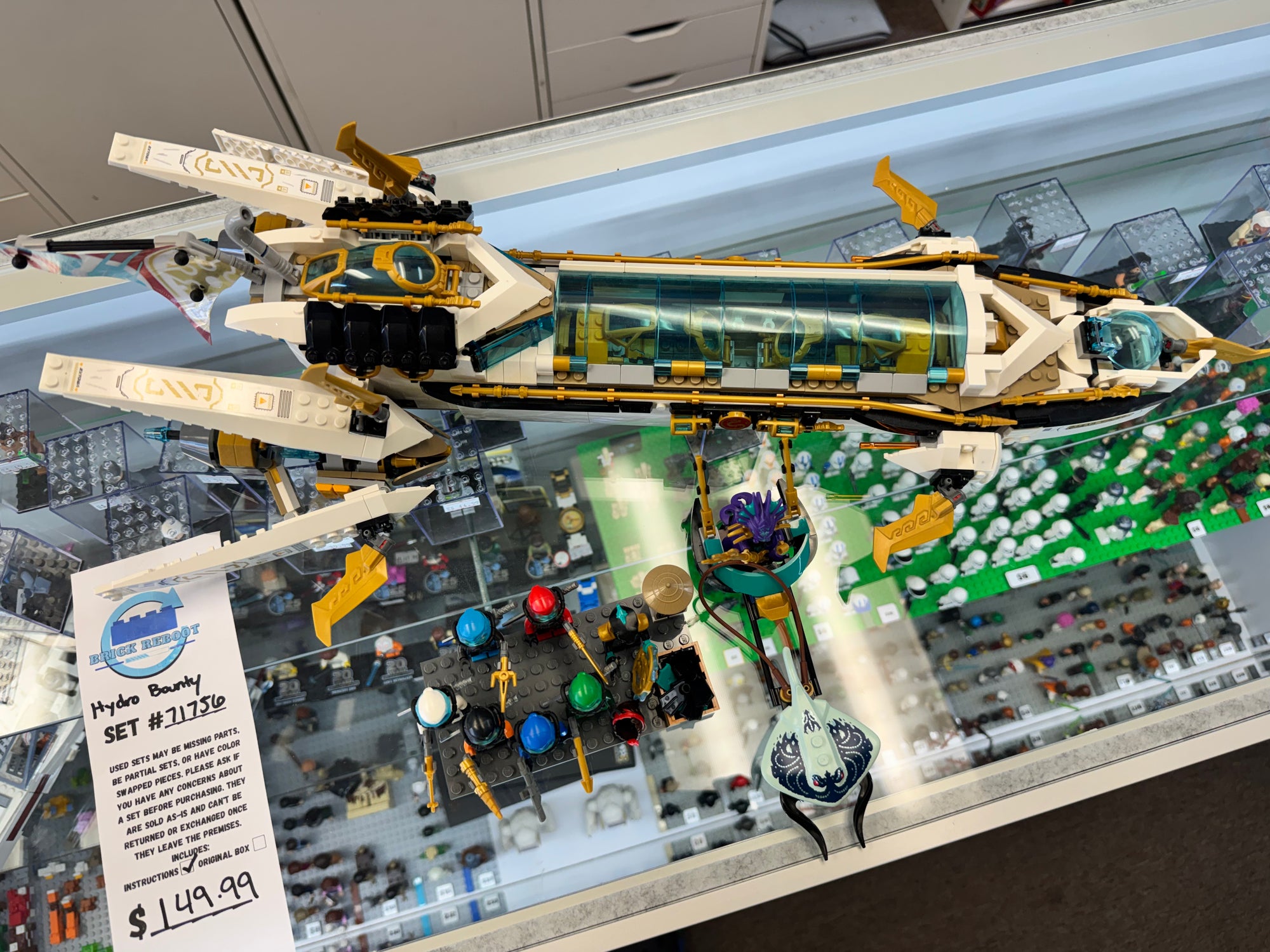 71756 Ninjago Hydro Bounty - Used