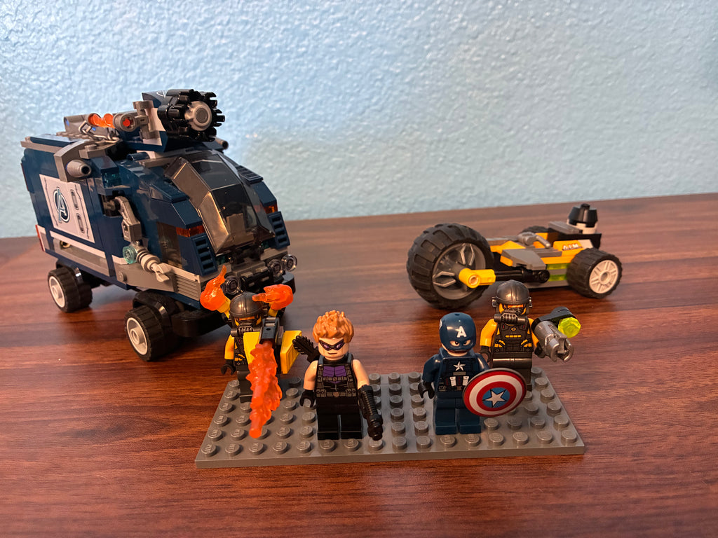 76143 Marvel Avengers Truck Takedown - Used