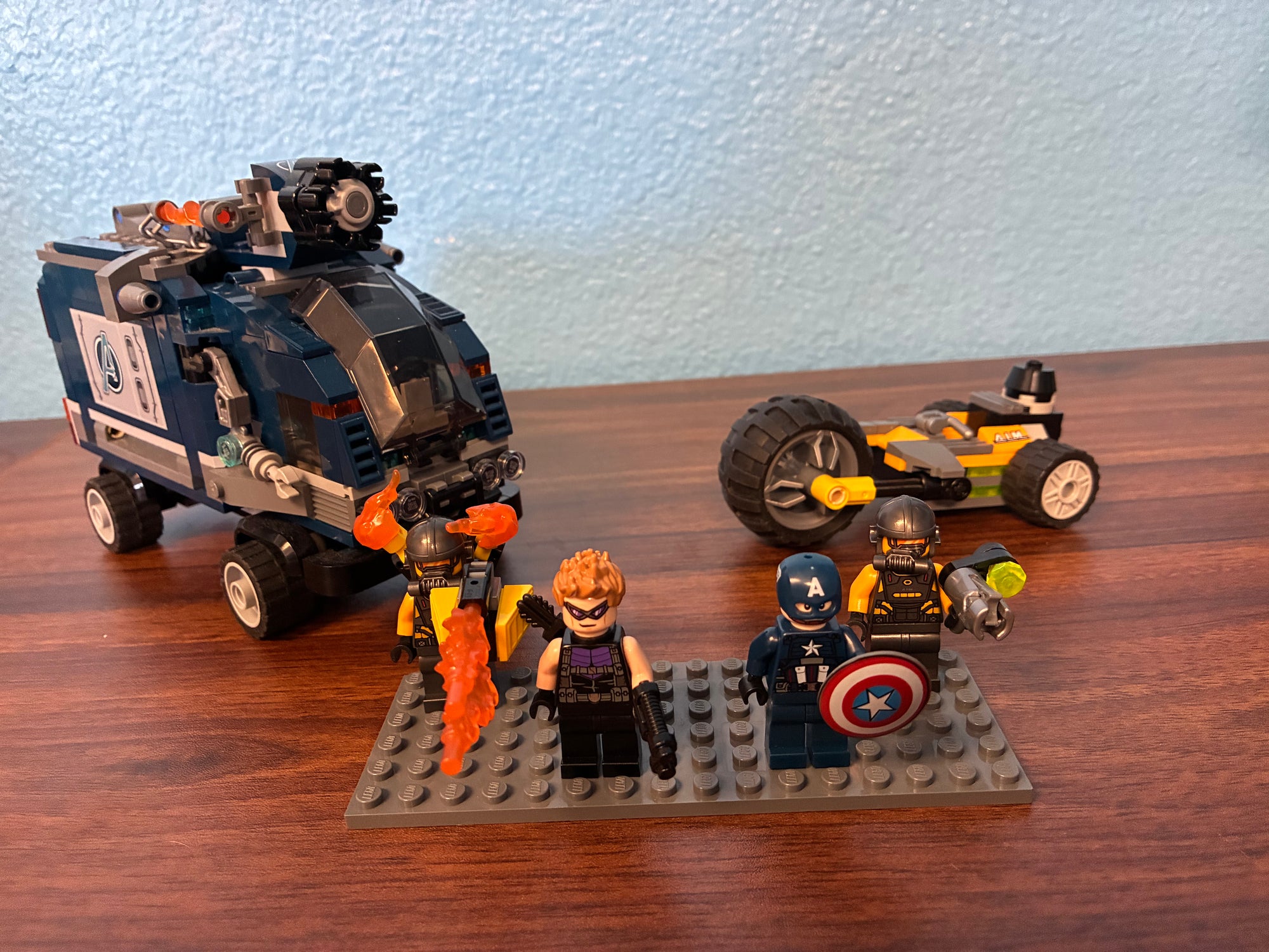 76143 Marvel Avengers Truck Takedown - Used