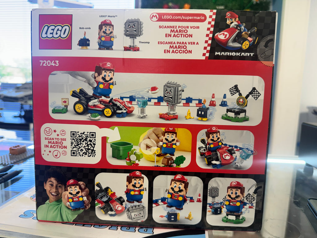 72043 Interactive LEGO Mario & Standard Kart - Sealed