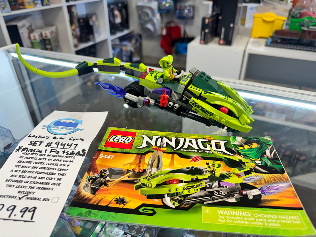 9447 Lasha’s Bite Cycle *MISSING 1 fig plus side build* - Used