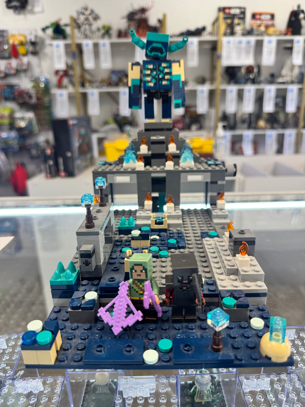 21246 The Deep Dark Battle *MISSING TOWER BUILD* - Used