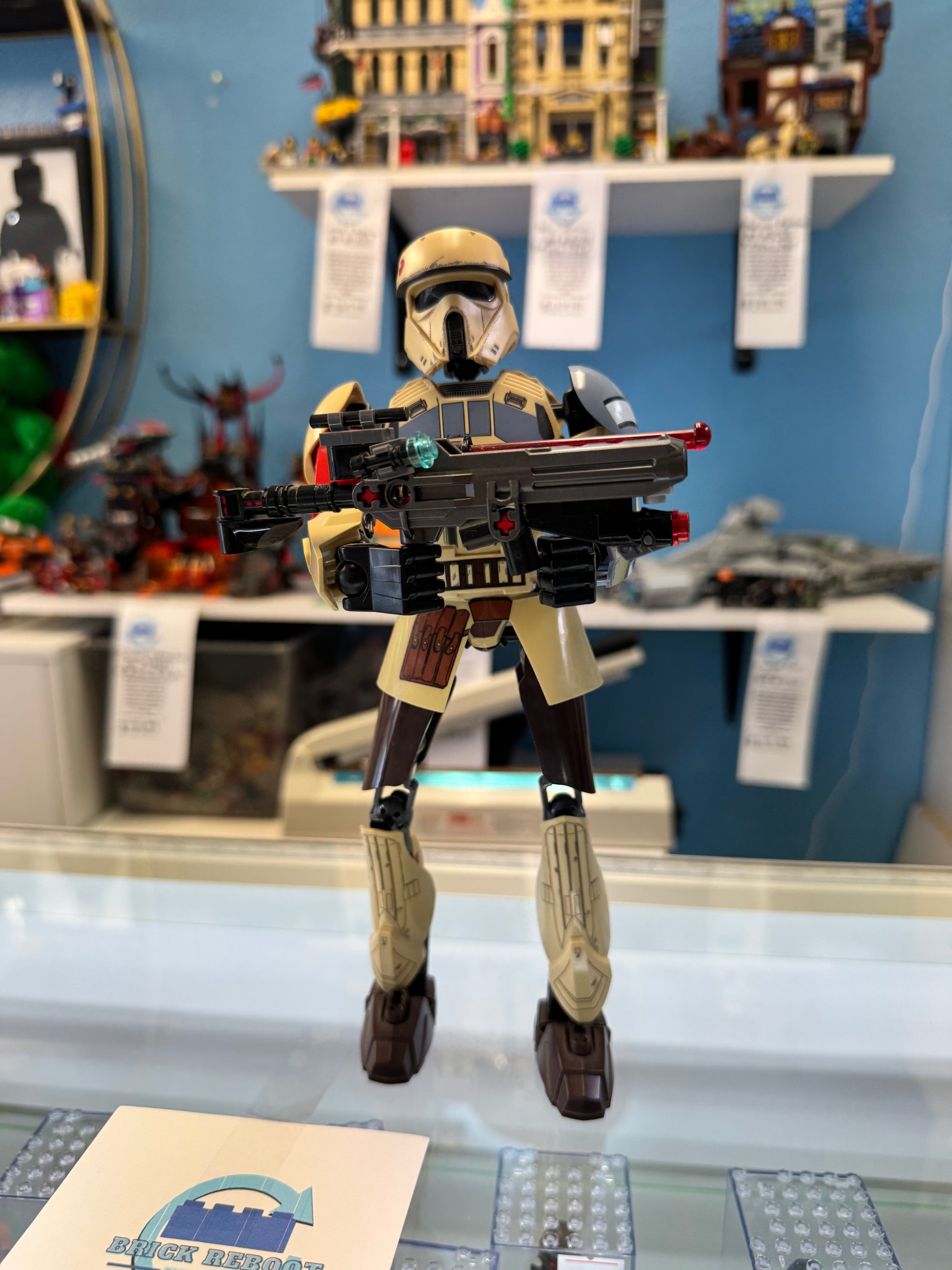 75523 Scarif Stormtrooper Buildable Figure - Used