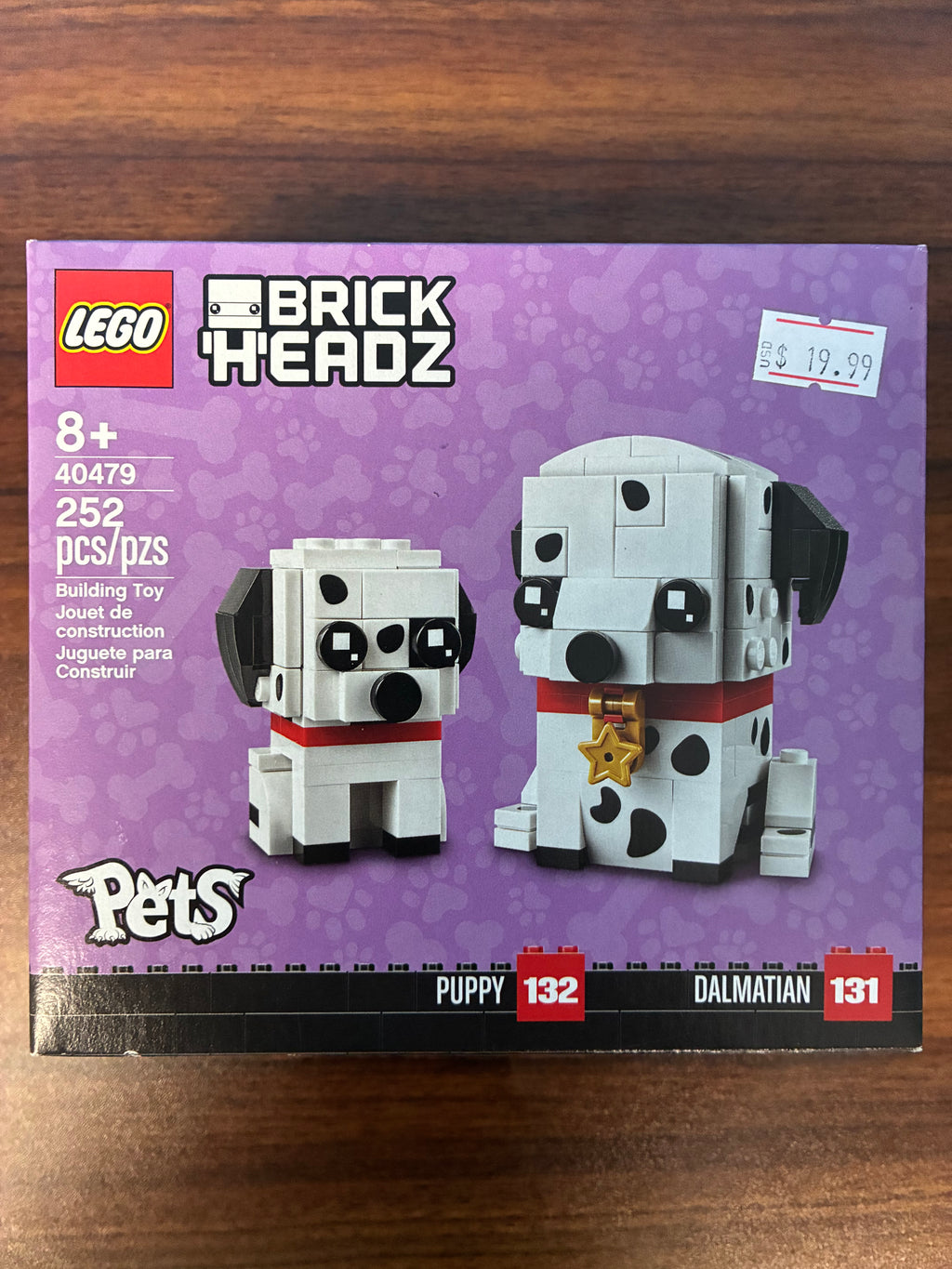 40479 - Lego Brick Headz Pets - Dalmatian - Sealed