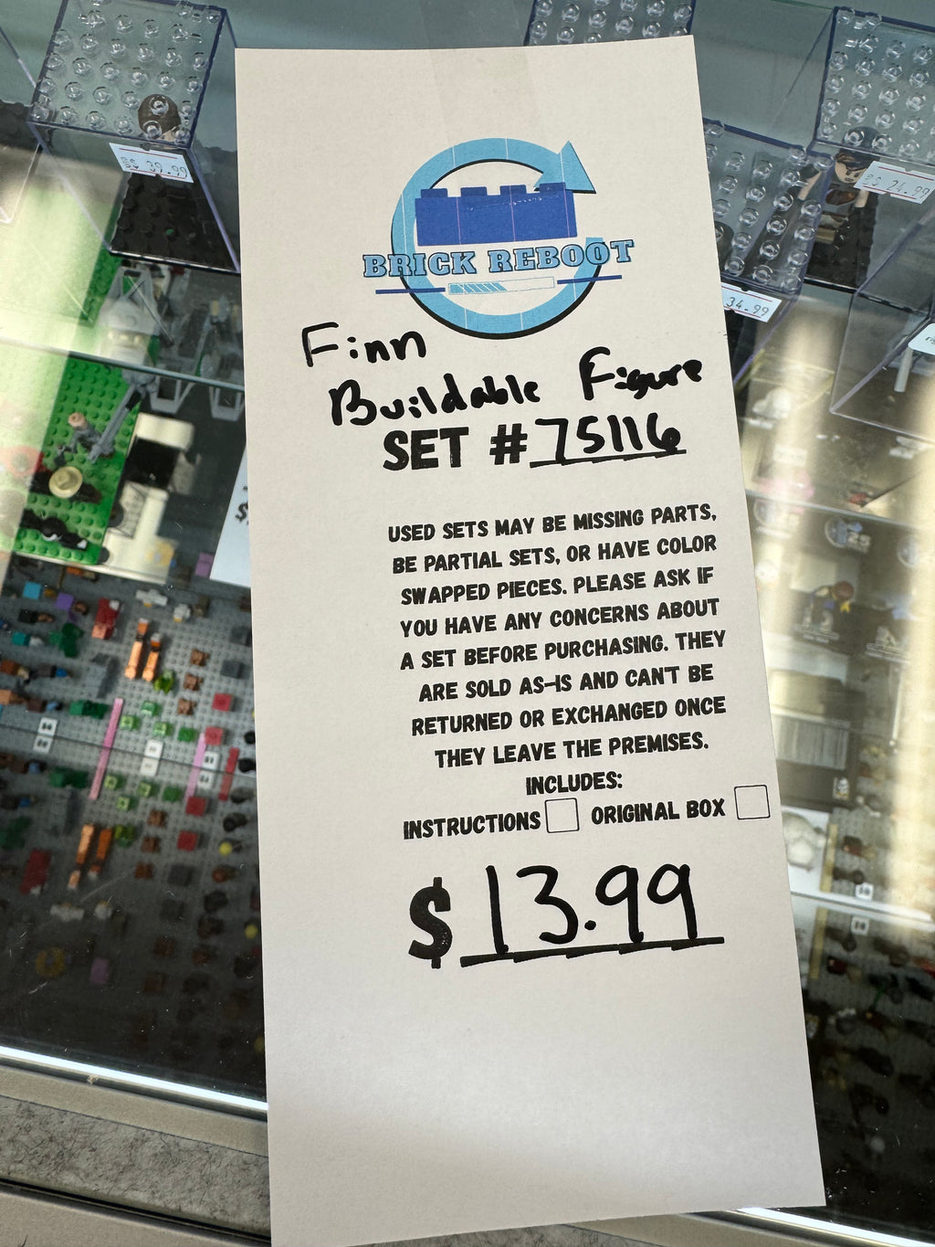 75530 Finn Buildable Figure - Used