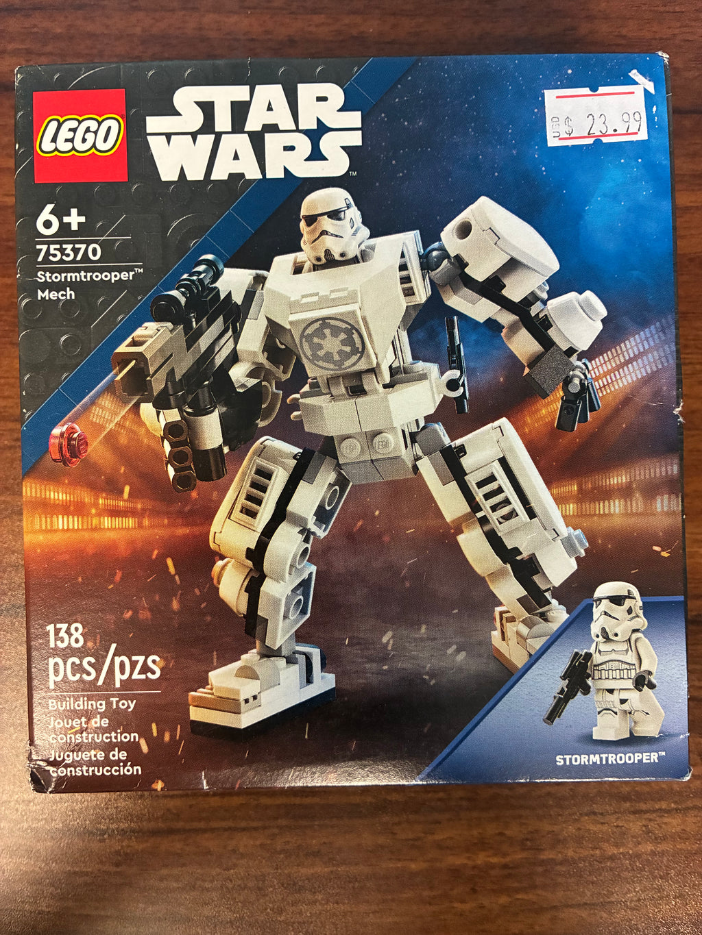 75370 Star Wars Stormtrooper Mech - Sealed