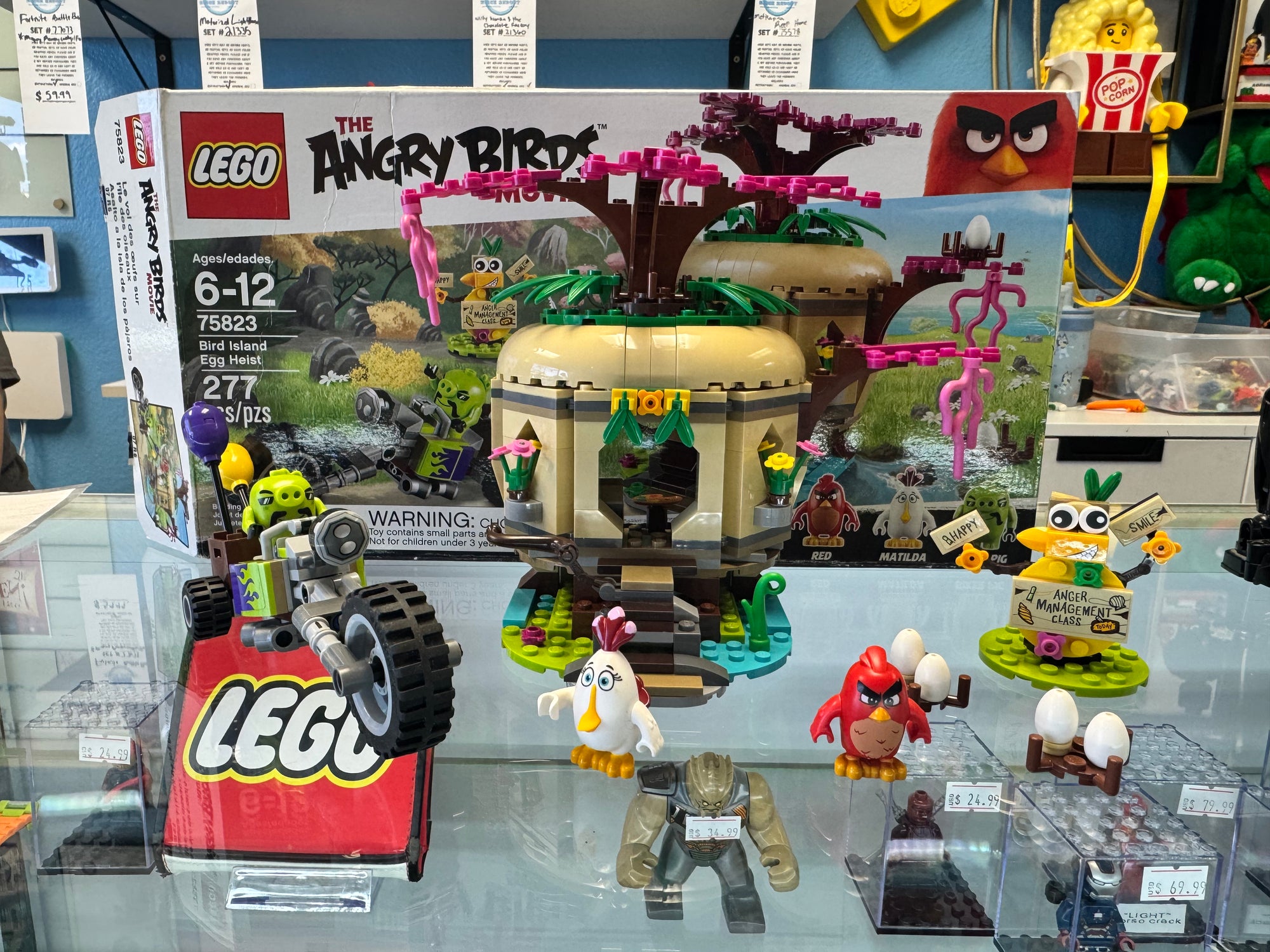 75823 Angry Birds Big Island Egg Heist - Used