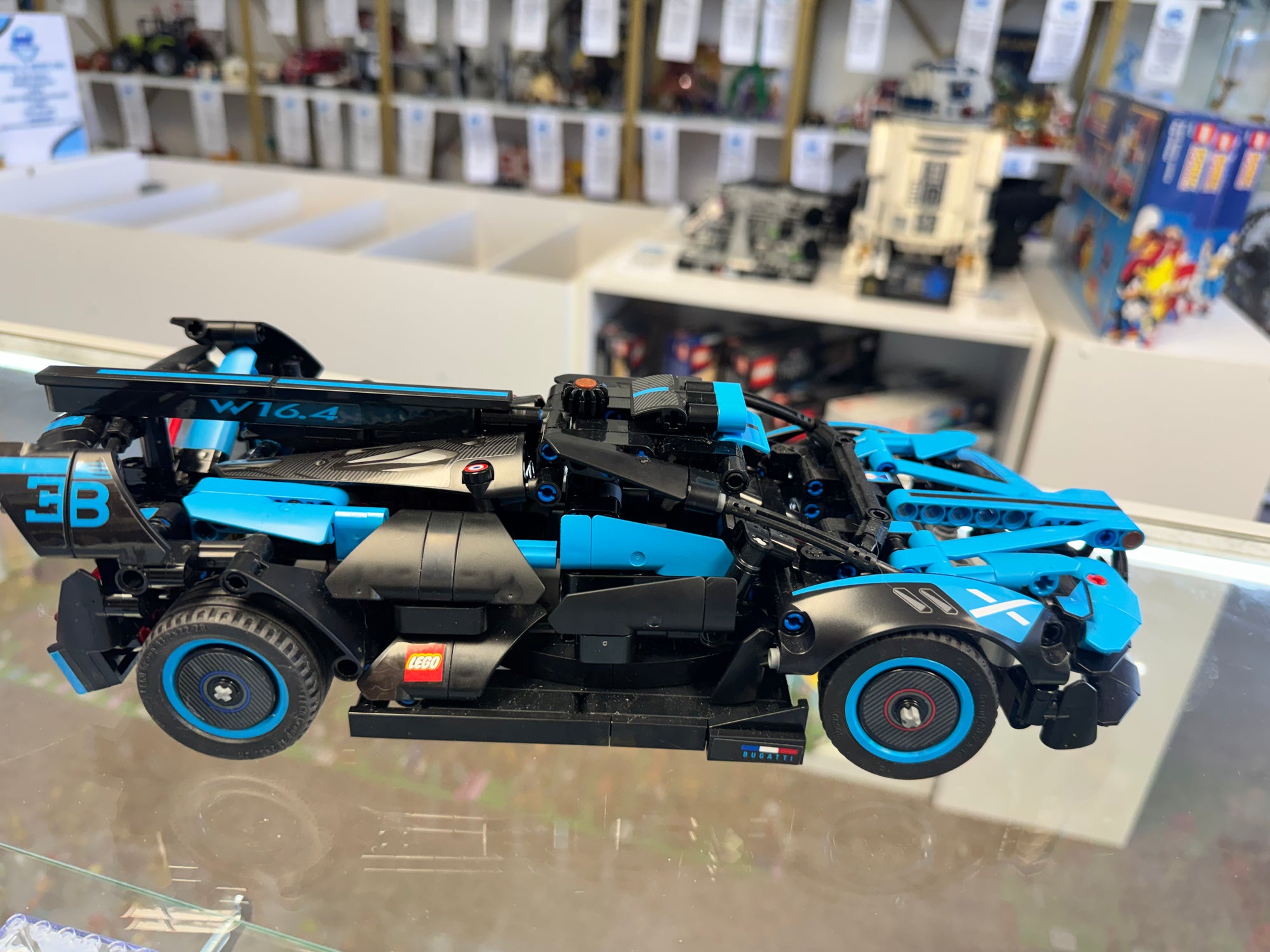 42162 Technic Bugatti Agile Blue - Used