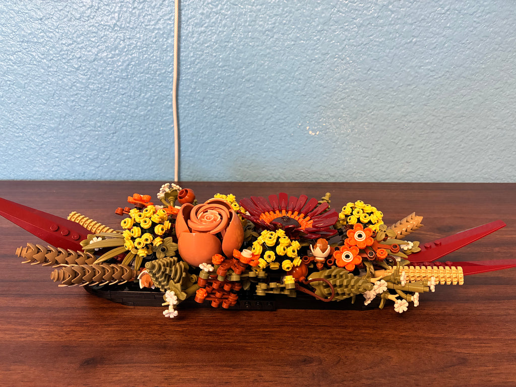 10314 Botanicals Dried Flower Centerpiece- Used