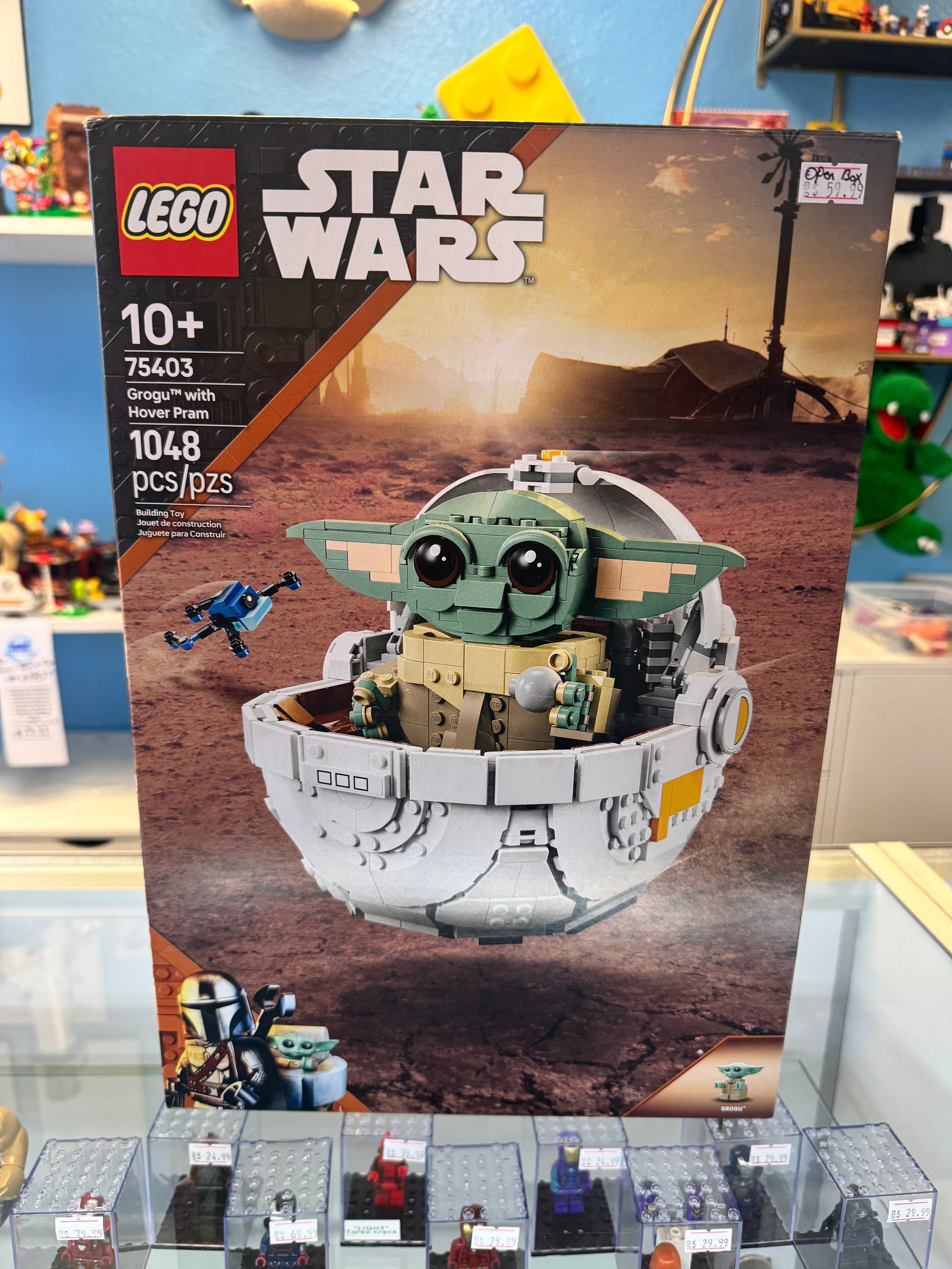 75403 Grogu with Hover Pram - Open Box
