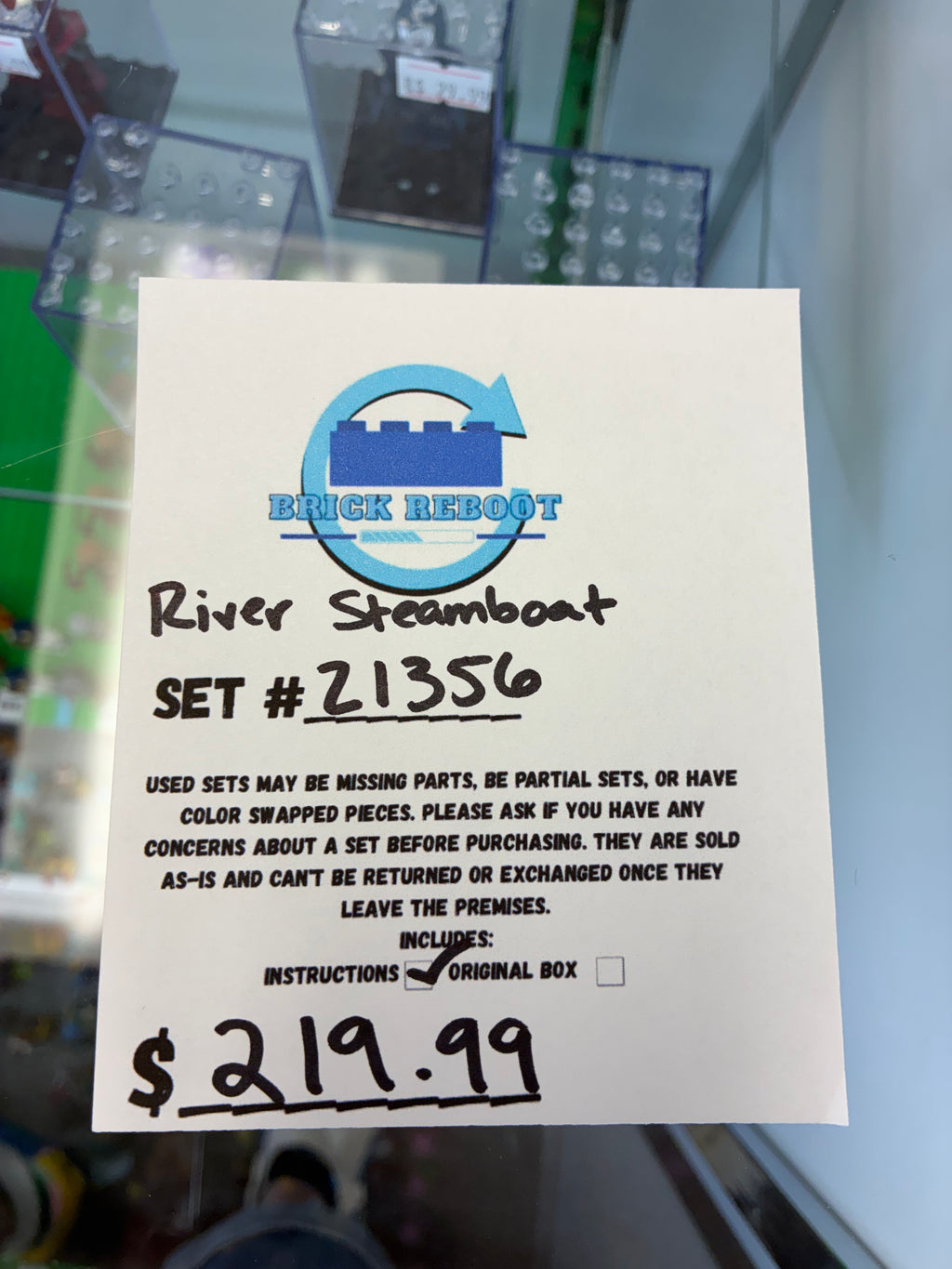 21356 River Steamboat - Used
