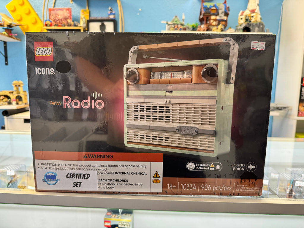 10334 Icons Retro Radio - Certified