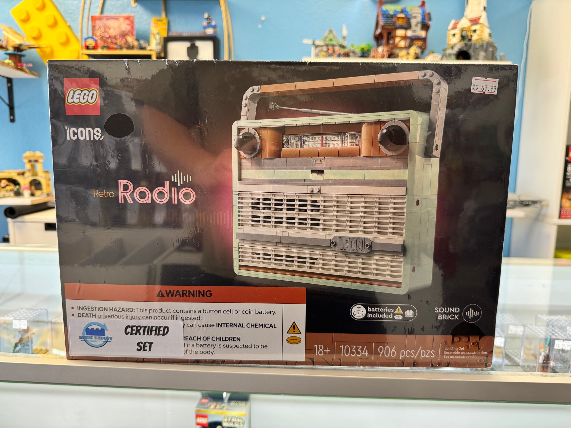 10334 Icons Retro Radio - Certified