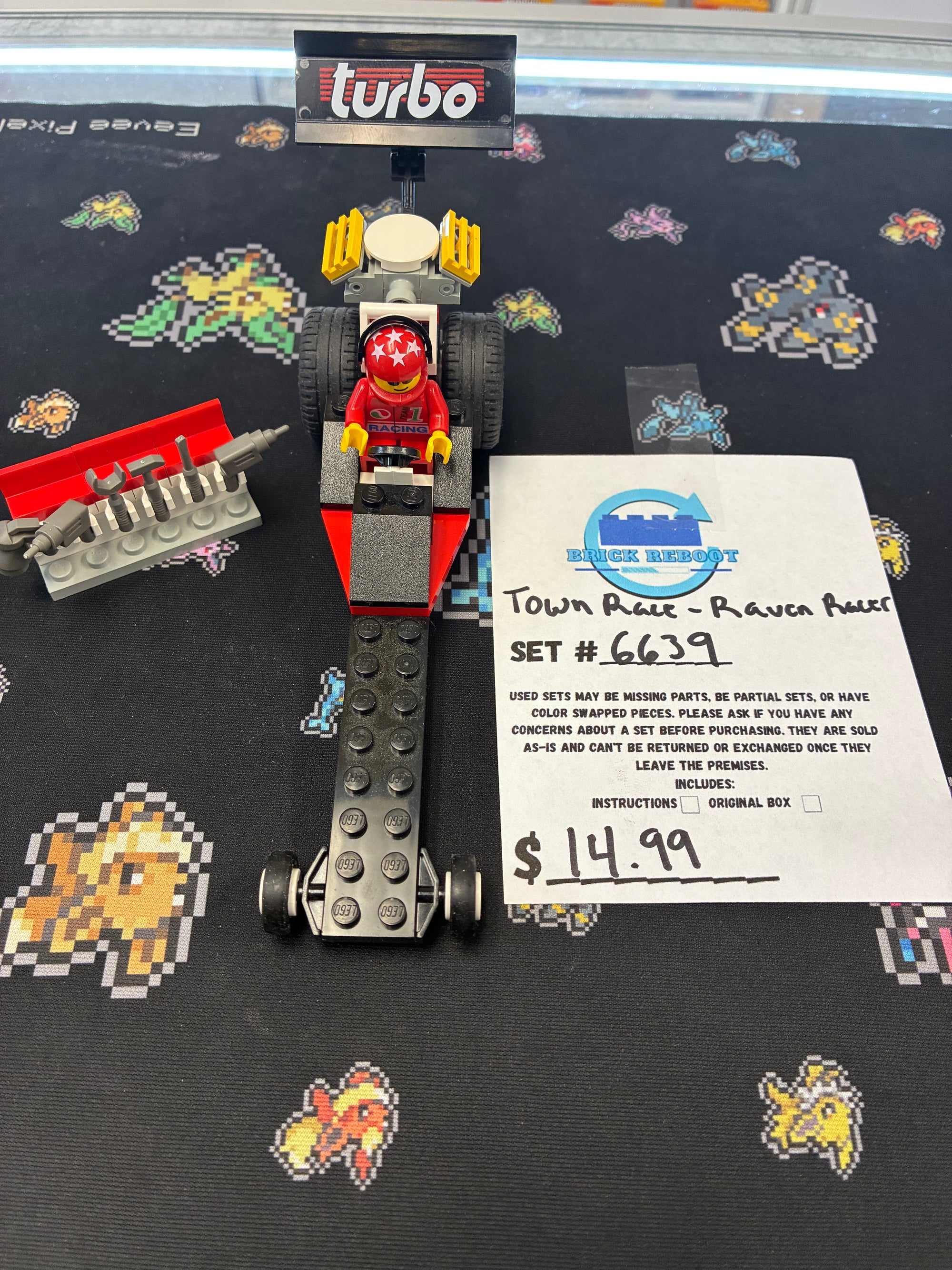 6639 Town Race - Raven Racer - Used
