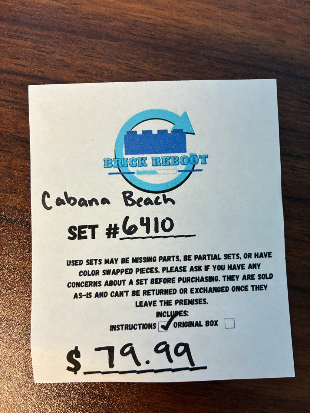 6410 Cabana Beach - Used