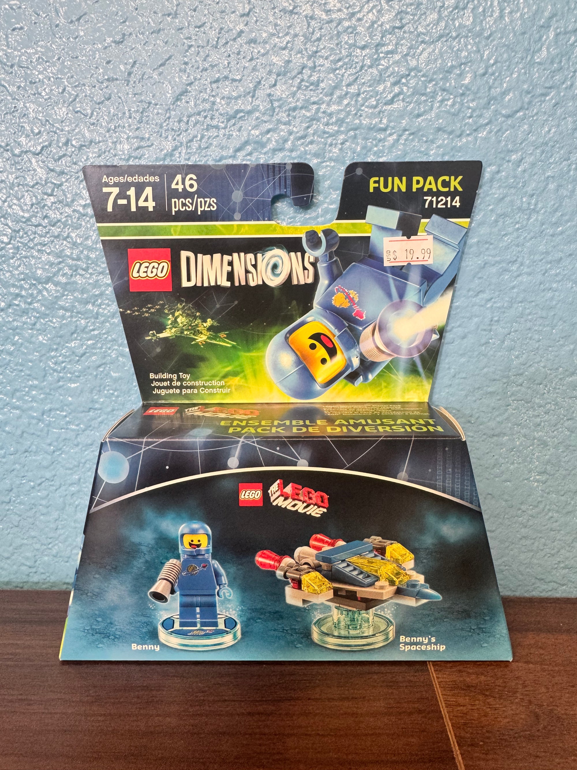 71214 Dimensions Benny and Bennys Spaceship - Sealed