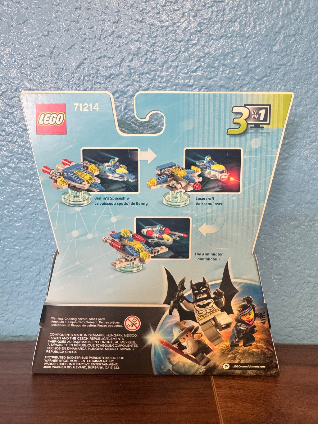 71214 Dimensions Benny and Bennys Spaceship - Sealed
