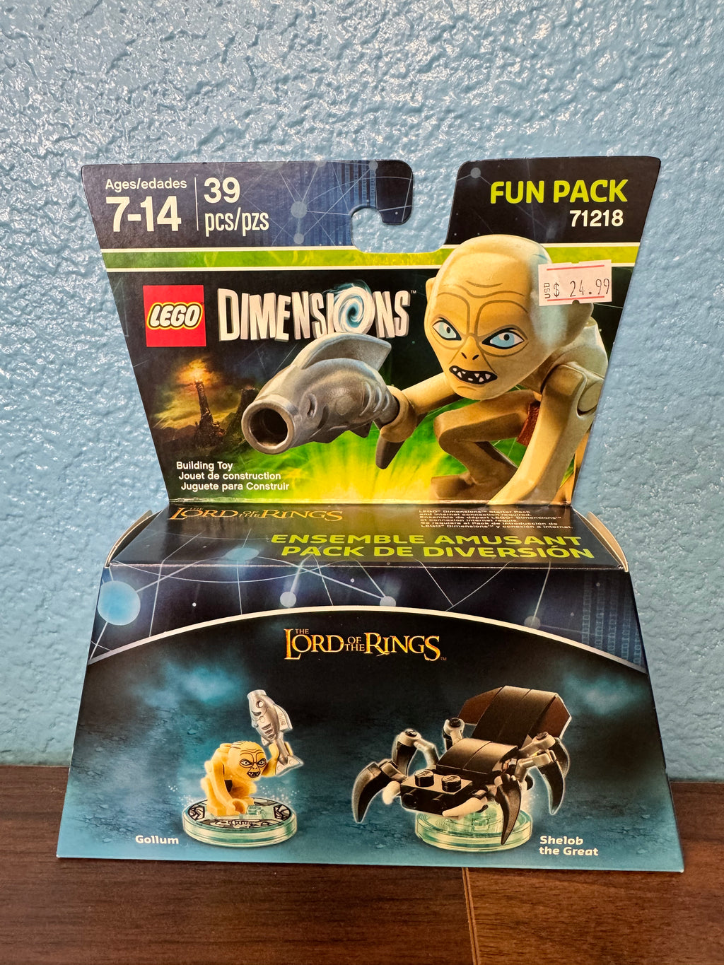 71218 LOTR Gollum and Shelob The Great - Sealed