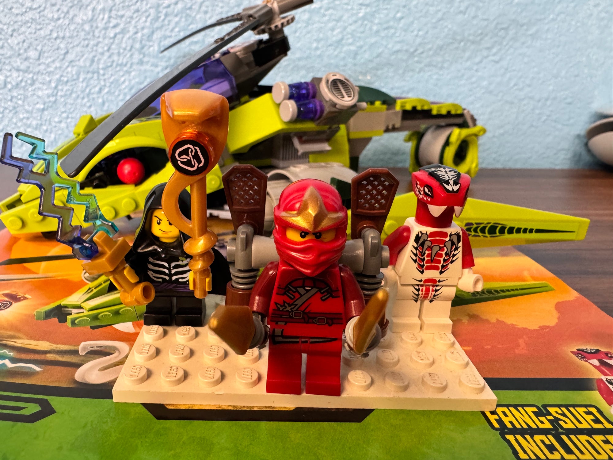 9443 Ninjago Rattlecopter - Used