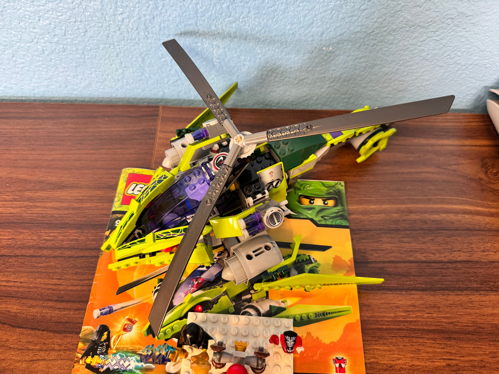 9443 Ninjago Rattlecopter - Used