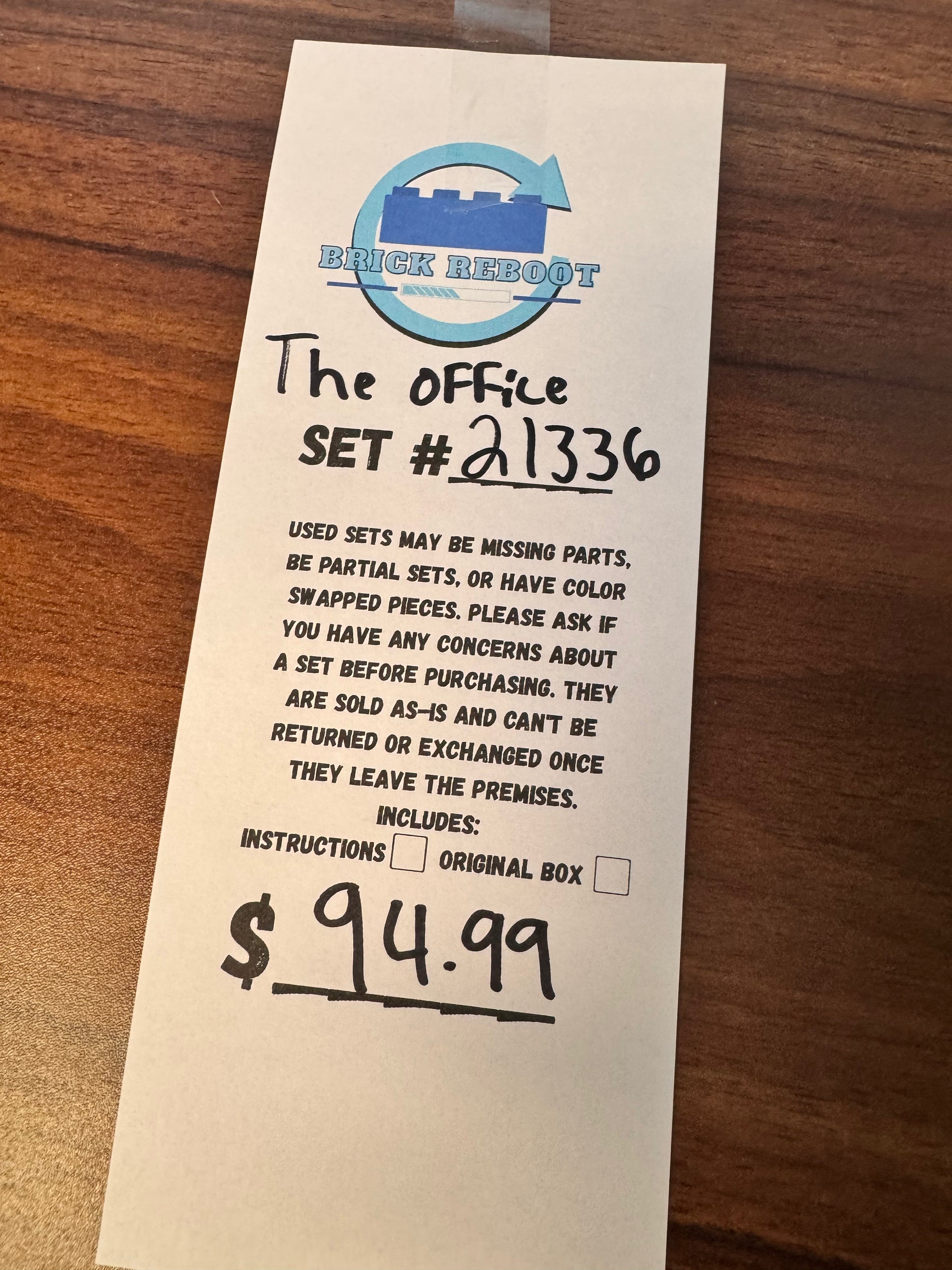 21336 The Office Set - Used