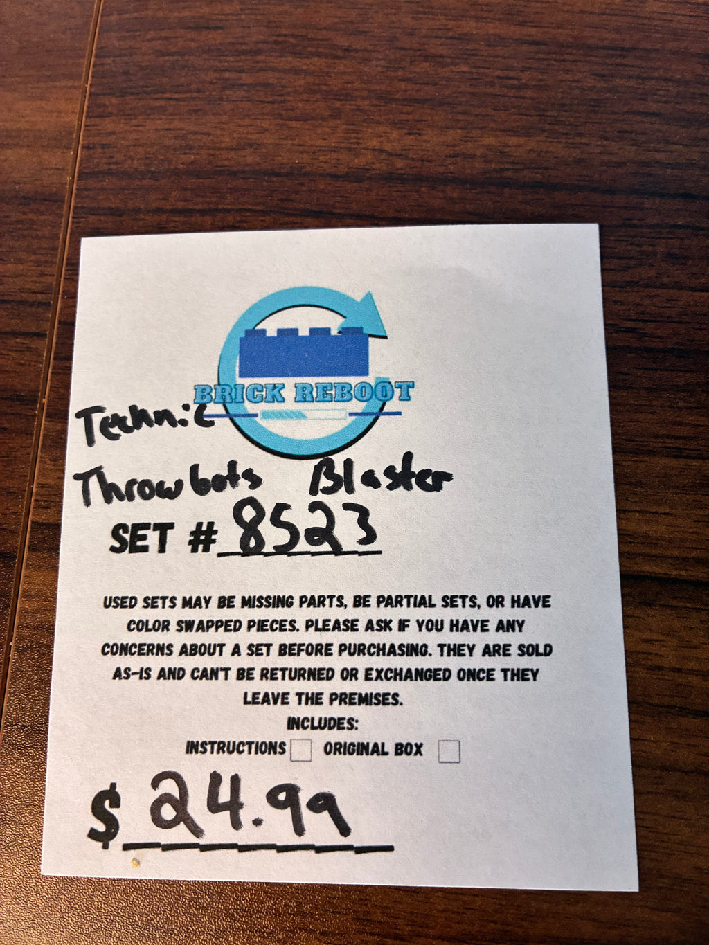 8523 Technic Blazer Slizer - Used
