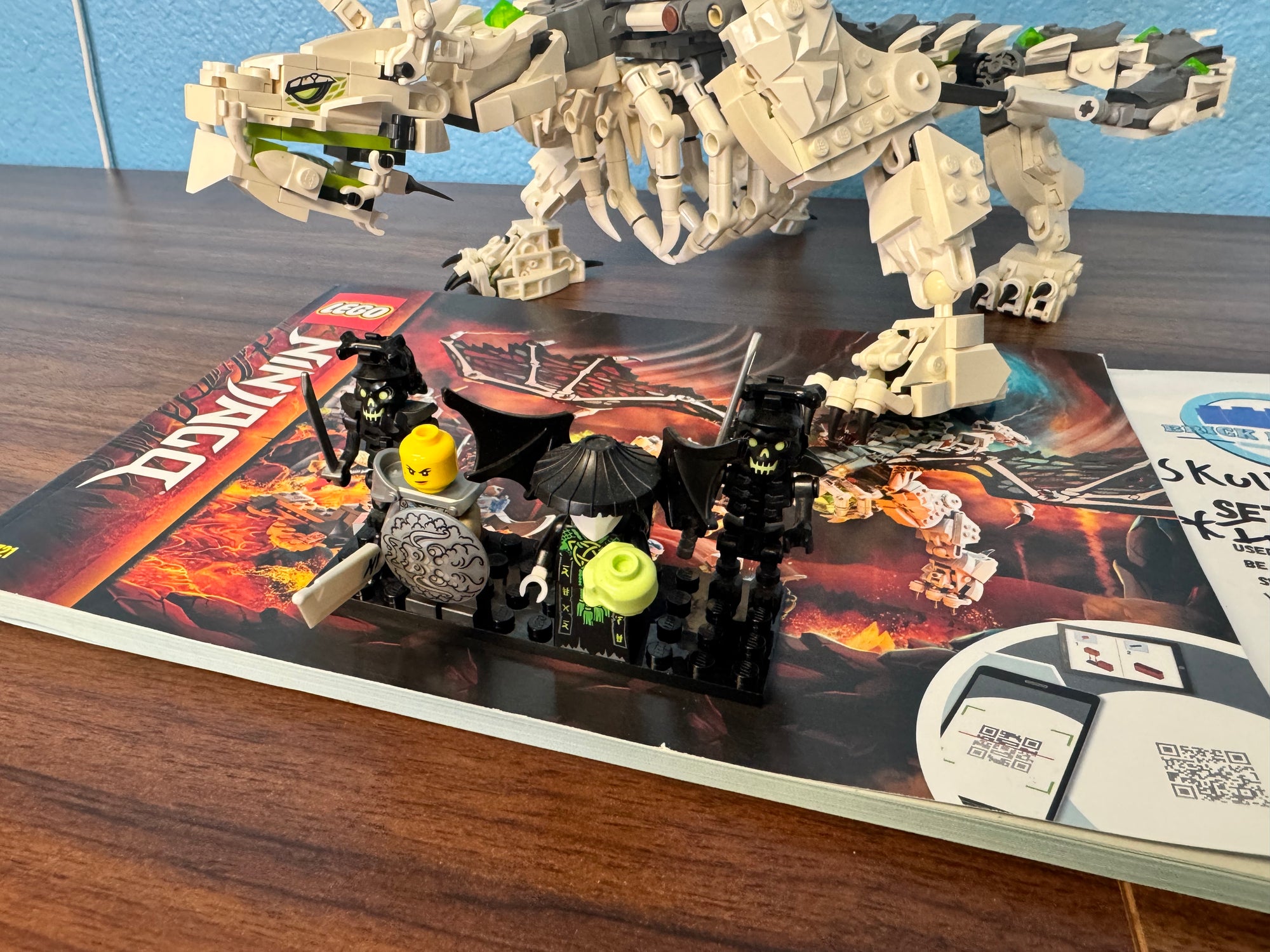71721 Skull Sorcerers Dragon *Incomplete* - Used