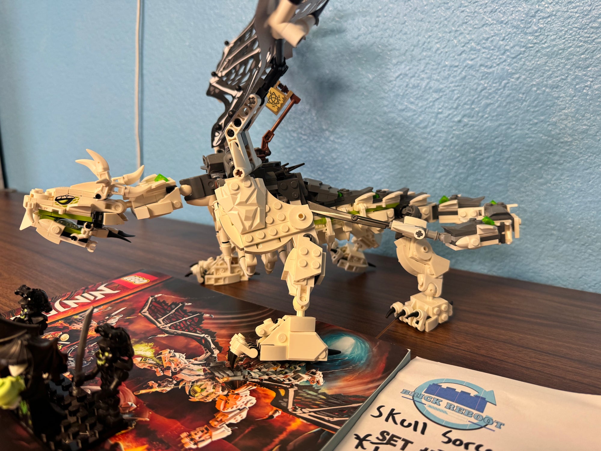 71721 Skull Sorcerers Dragon *Incomplete* - Used
