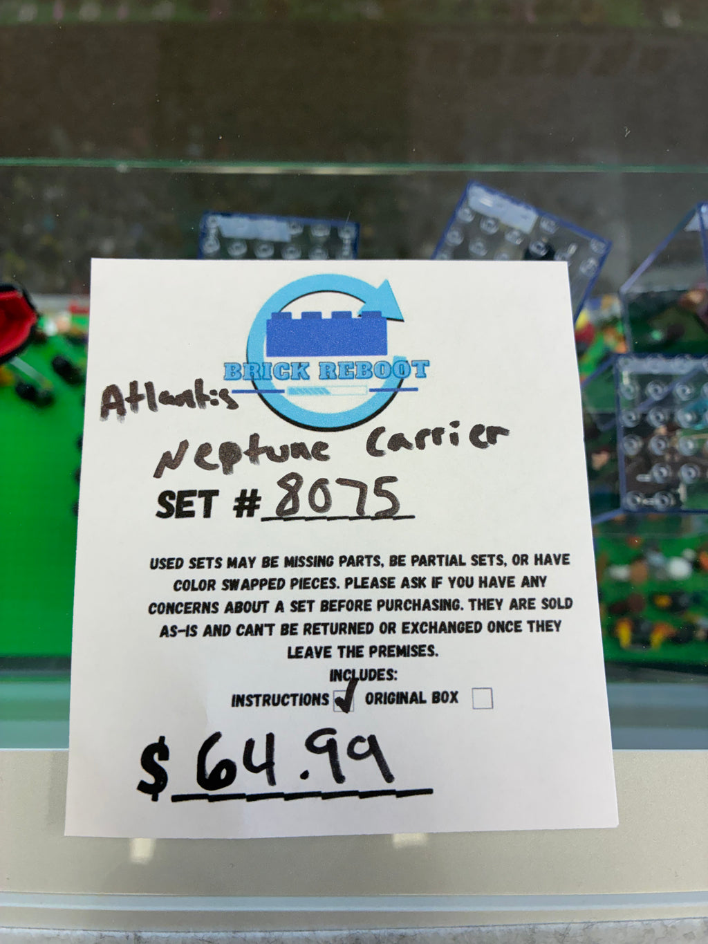 8075 Atlantis Neptune Carrier - Used