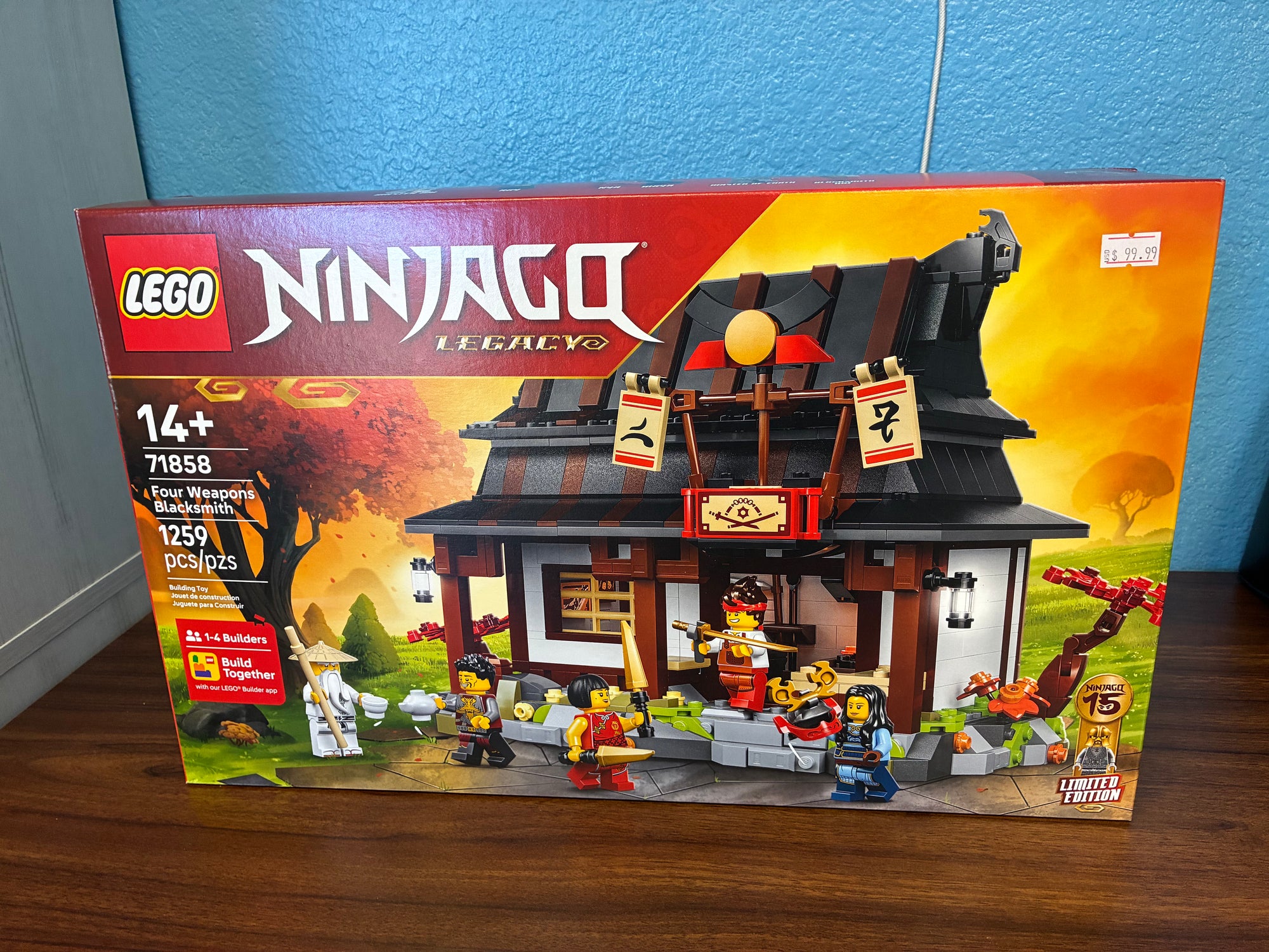 71858 Ninjago Four Weapons Blacksmith - Sealed