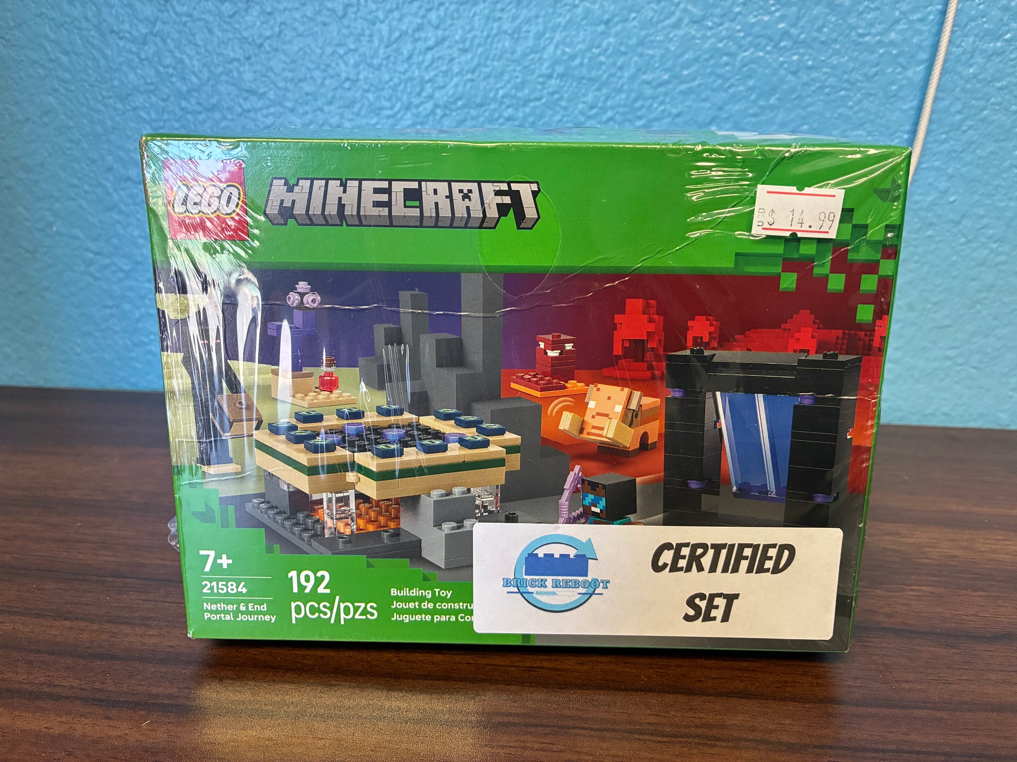 21584 Minecraft Nether & End Portal Journey - Certified