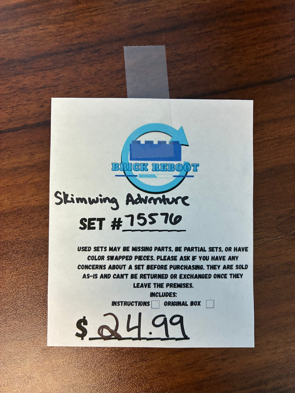 75576 Avatar: Skimwing Adventure - Used