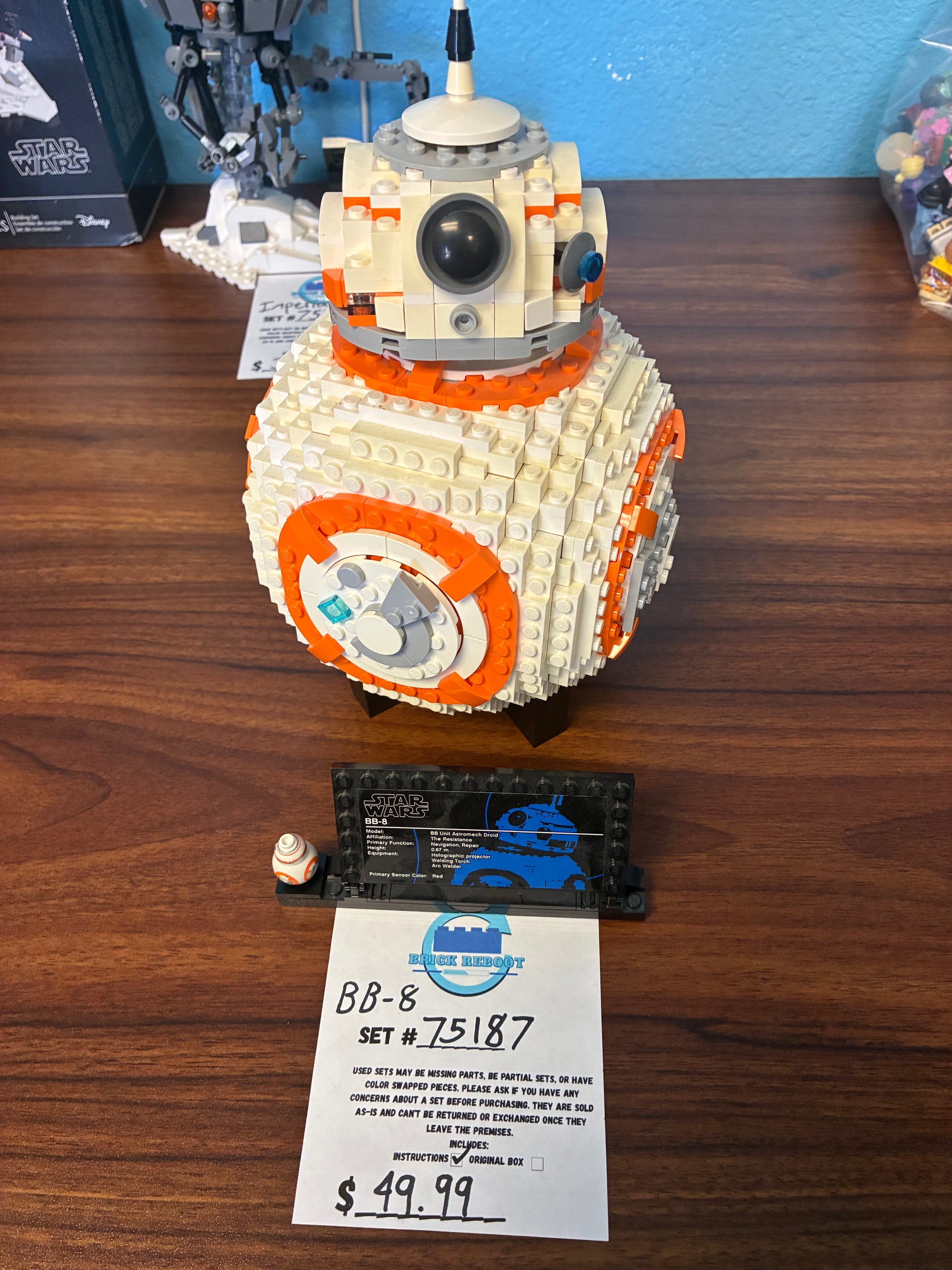 75187 - Star Wars BB-8 - Used
