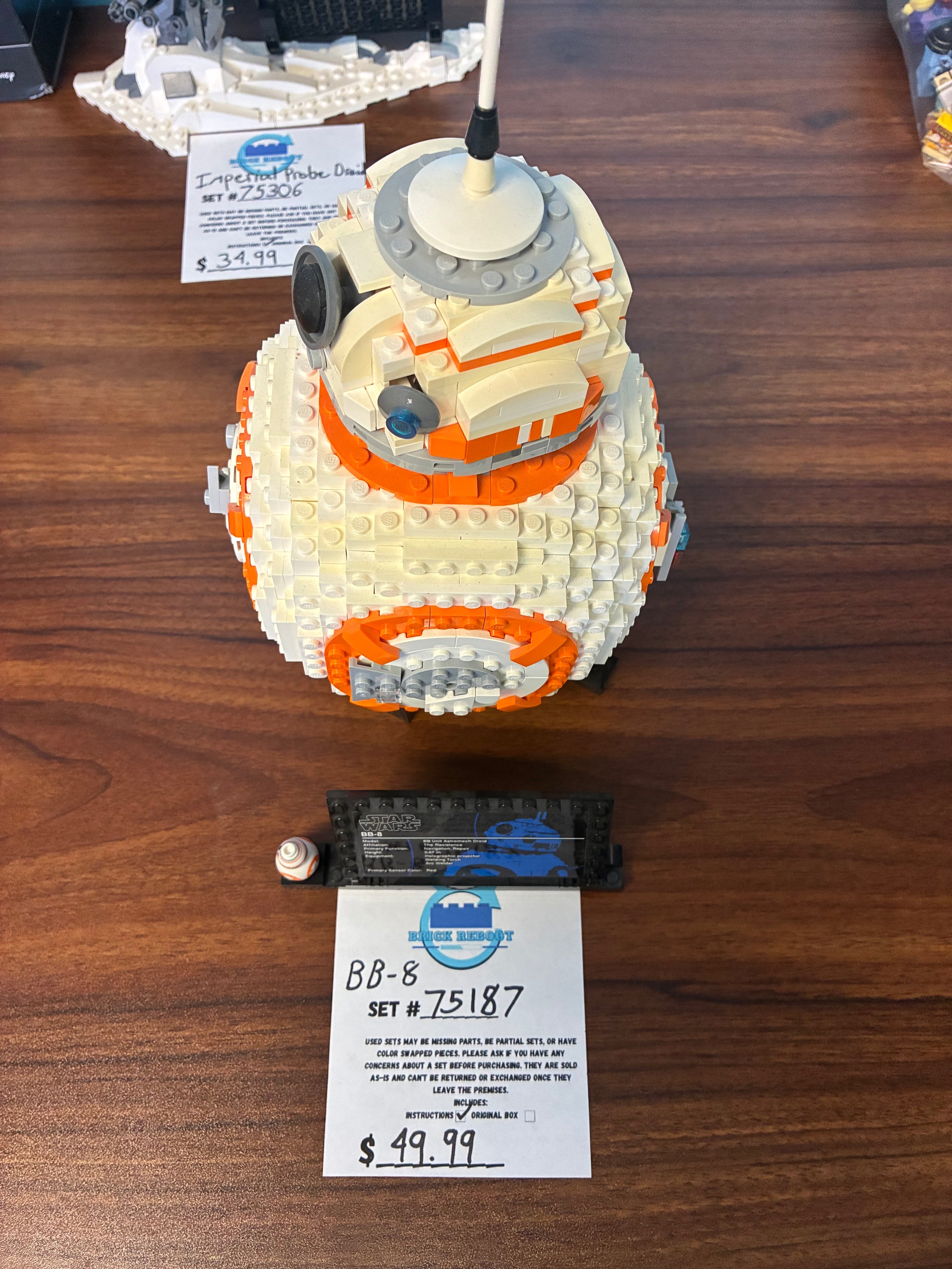 75187 - Star Wars BB-8 - Used