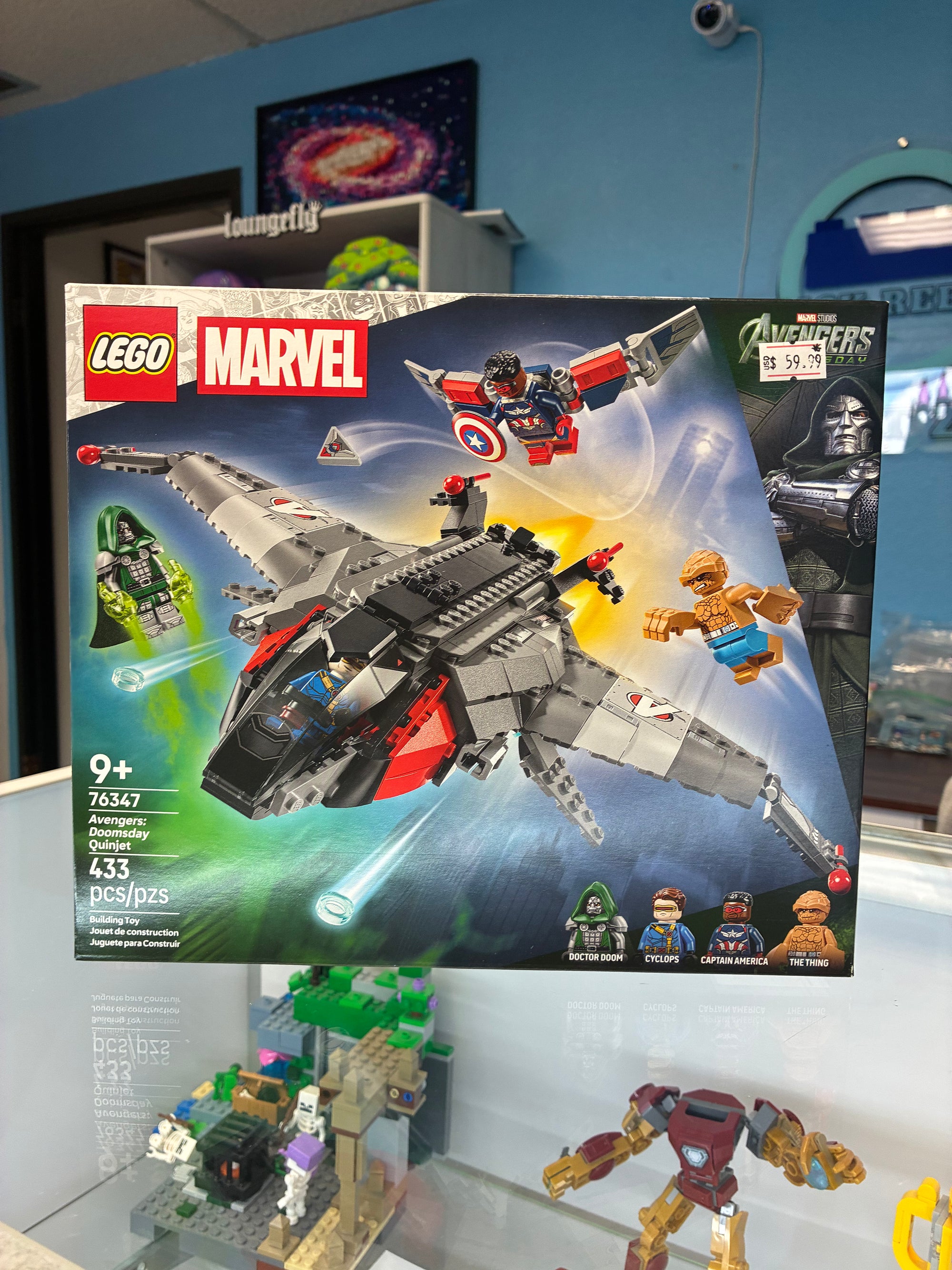 76347 Marvel: Avengers: Doomsday Quinjet