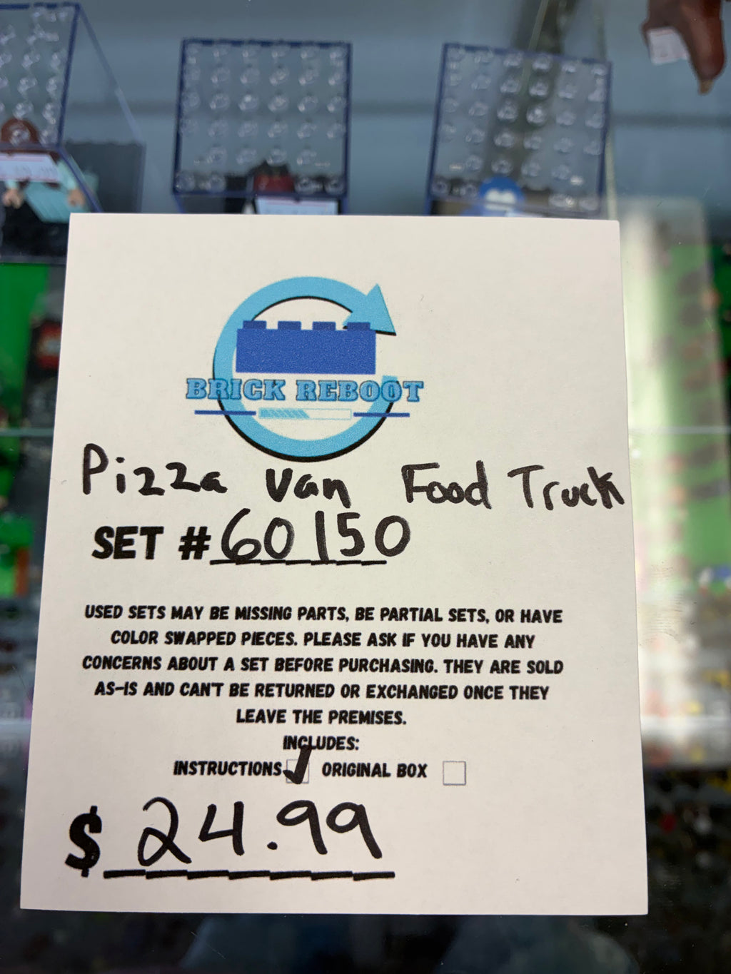 60150 City Pizza Van Food Truck - Used