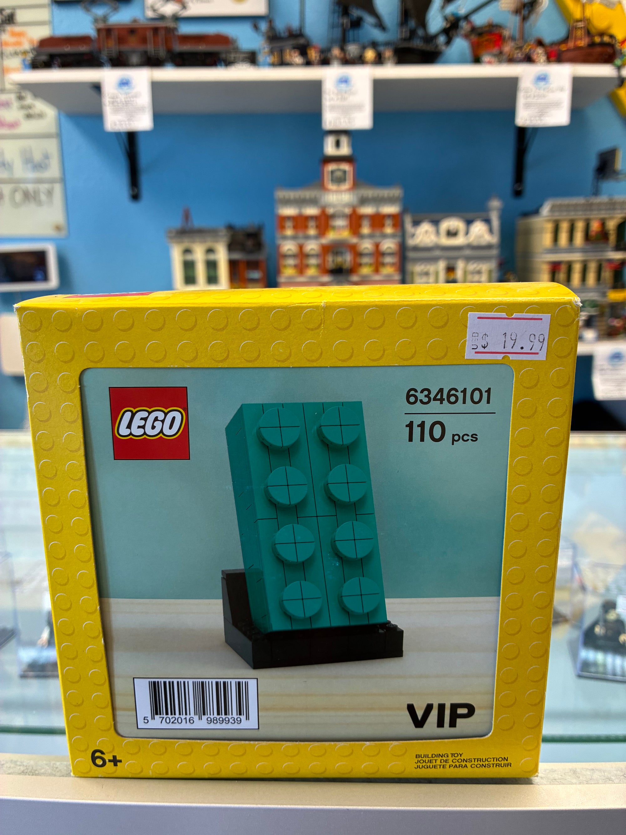 6346101 2x4 Teal Brick GWP - Sealed