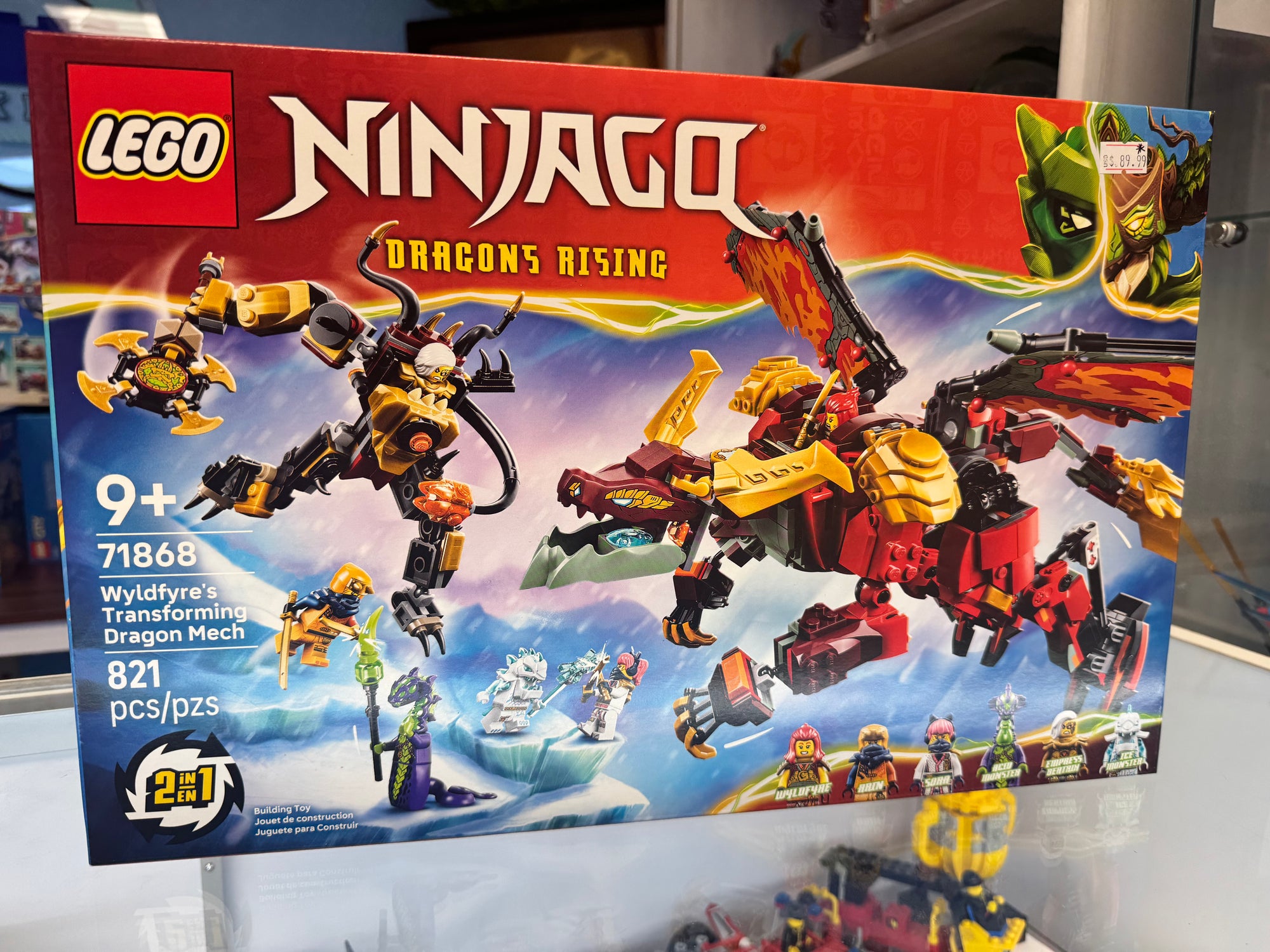 71868 Wyldfyre’s Transforming Dragon Mech - Sealed