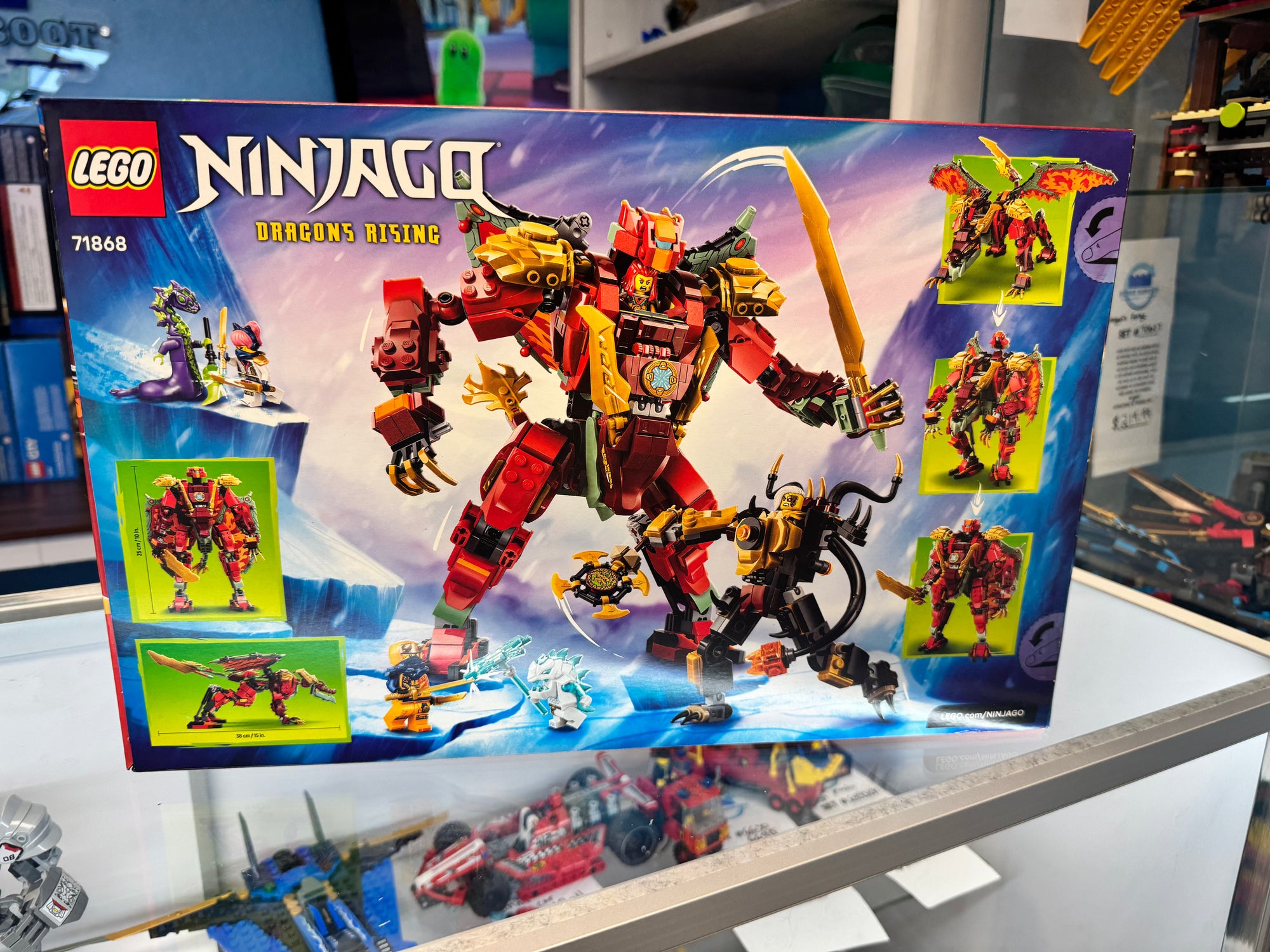 71868 Wyldfyre’s Transforming Dragon Mech - Sealed