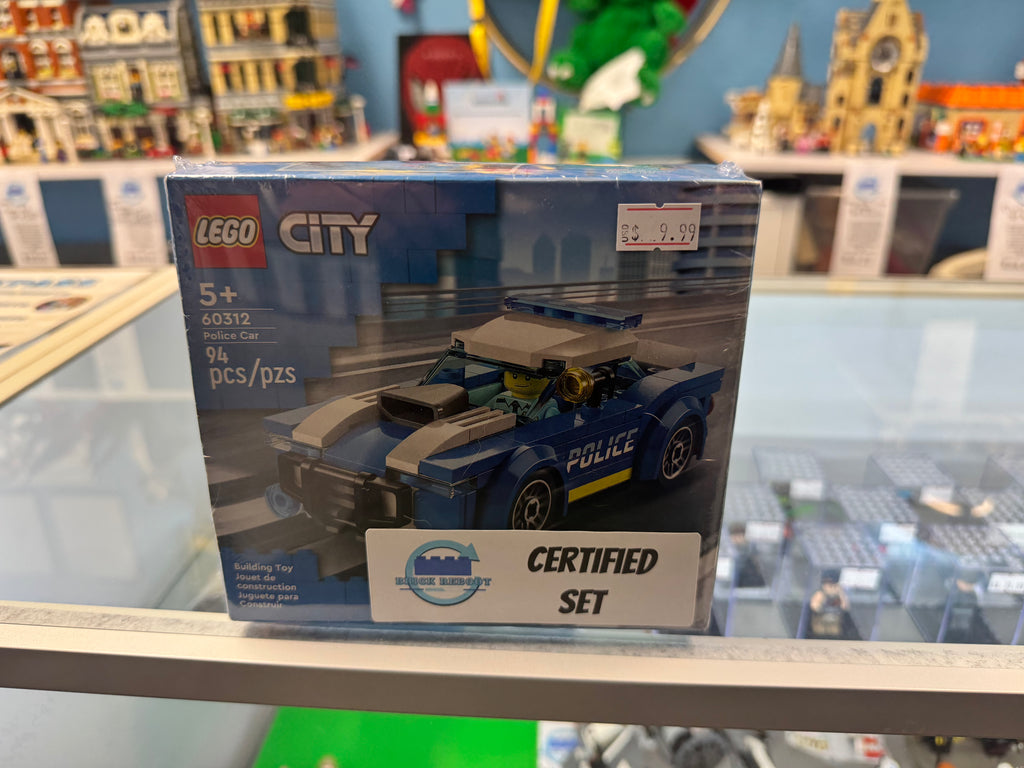60312 Police Car City - Certified